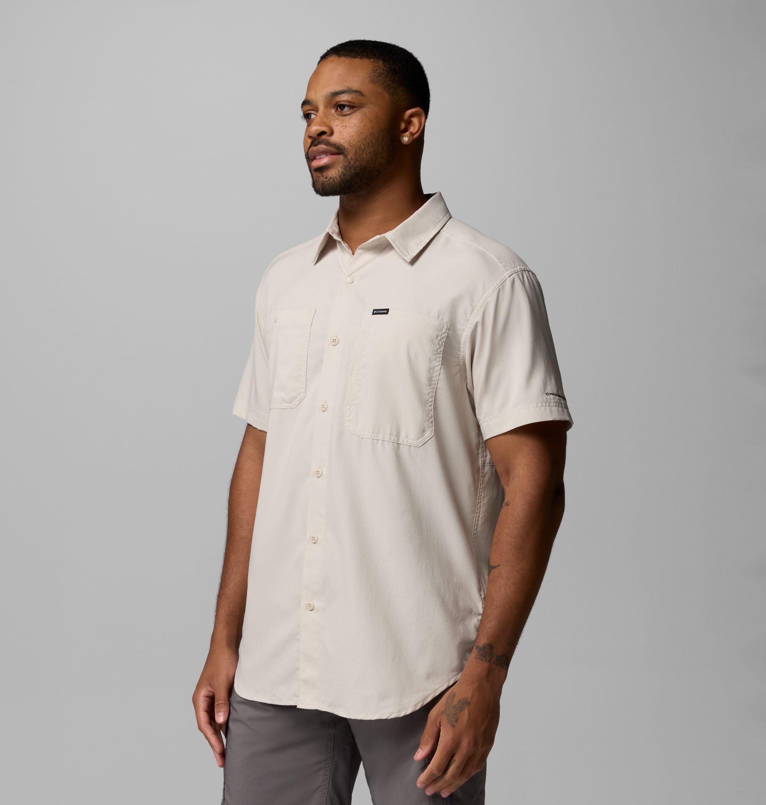 heren silver ridge utility lite t-shirt met korte mouwen