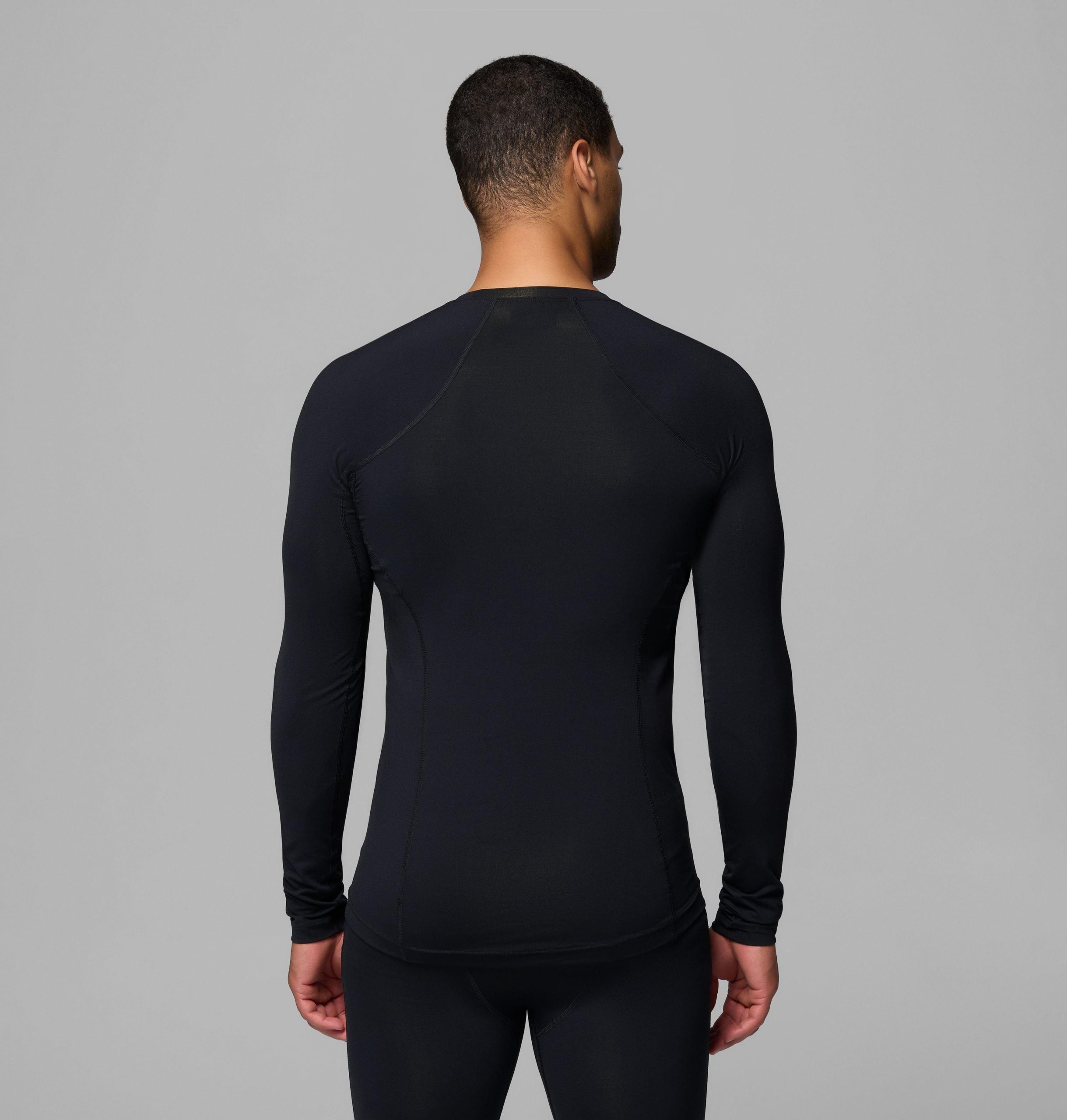 middelzware baselayer crew shirt voor heren