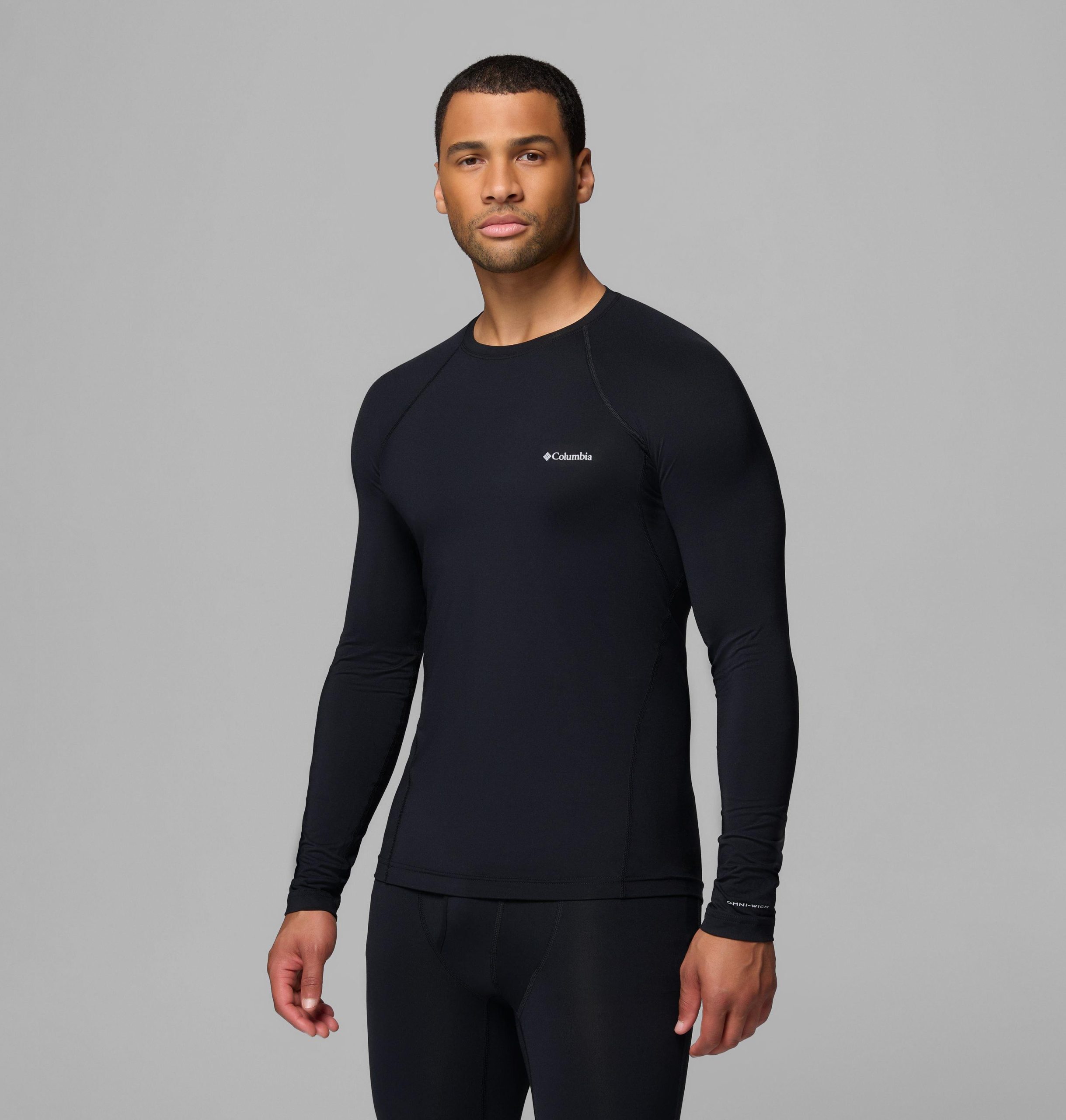 middelzware baselayer crew shirt voor heren