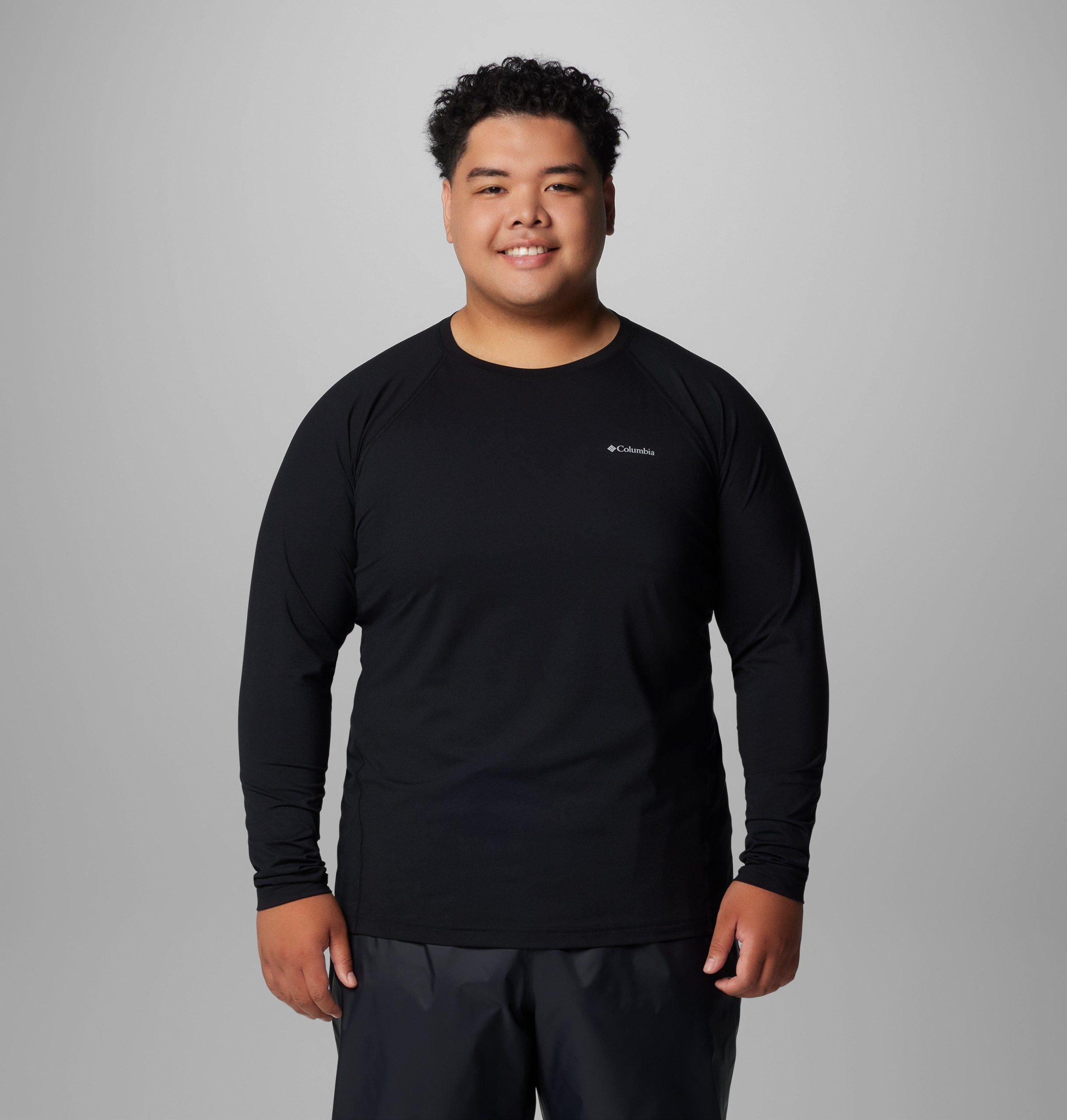 middelzwaar thermoshirt met ronde hals voor heren - maat large