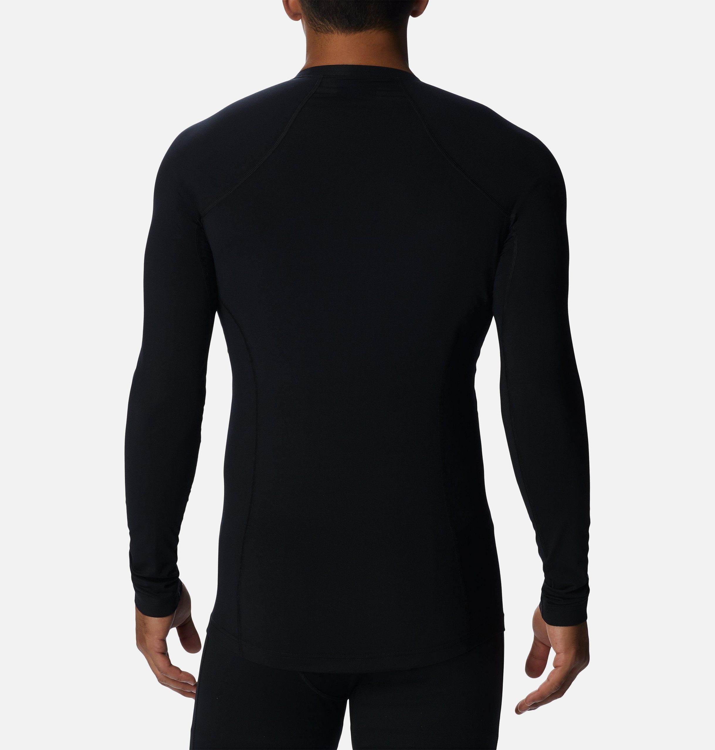 middelzwaar thermoshirt met ronde hals voor heren - lang