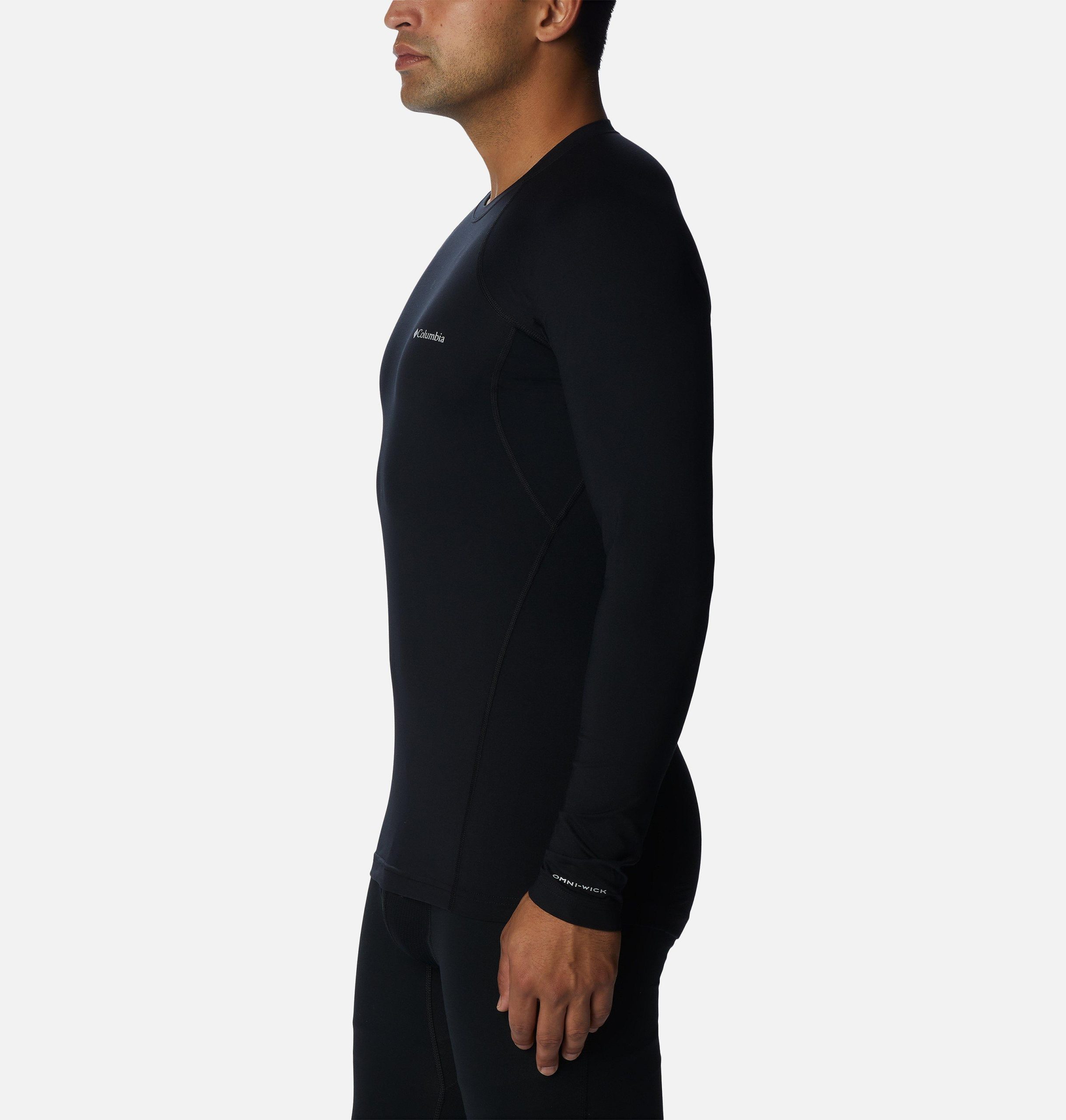 middelzwaar thermoshirt met ronde hals voor heren - lang