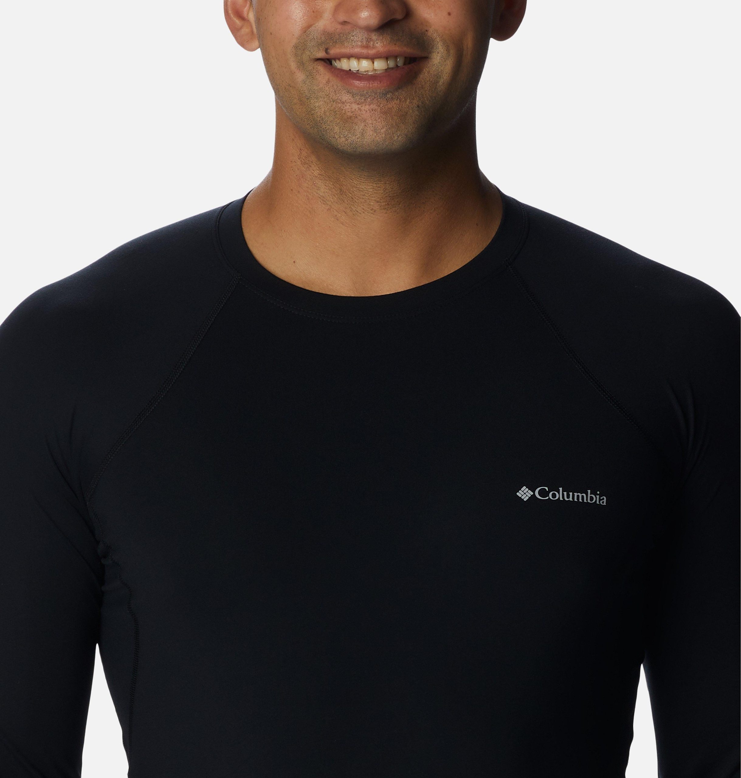 middelzwaar thermoshirt met ronde hals voor heren - lang