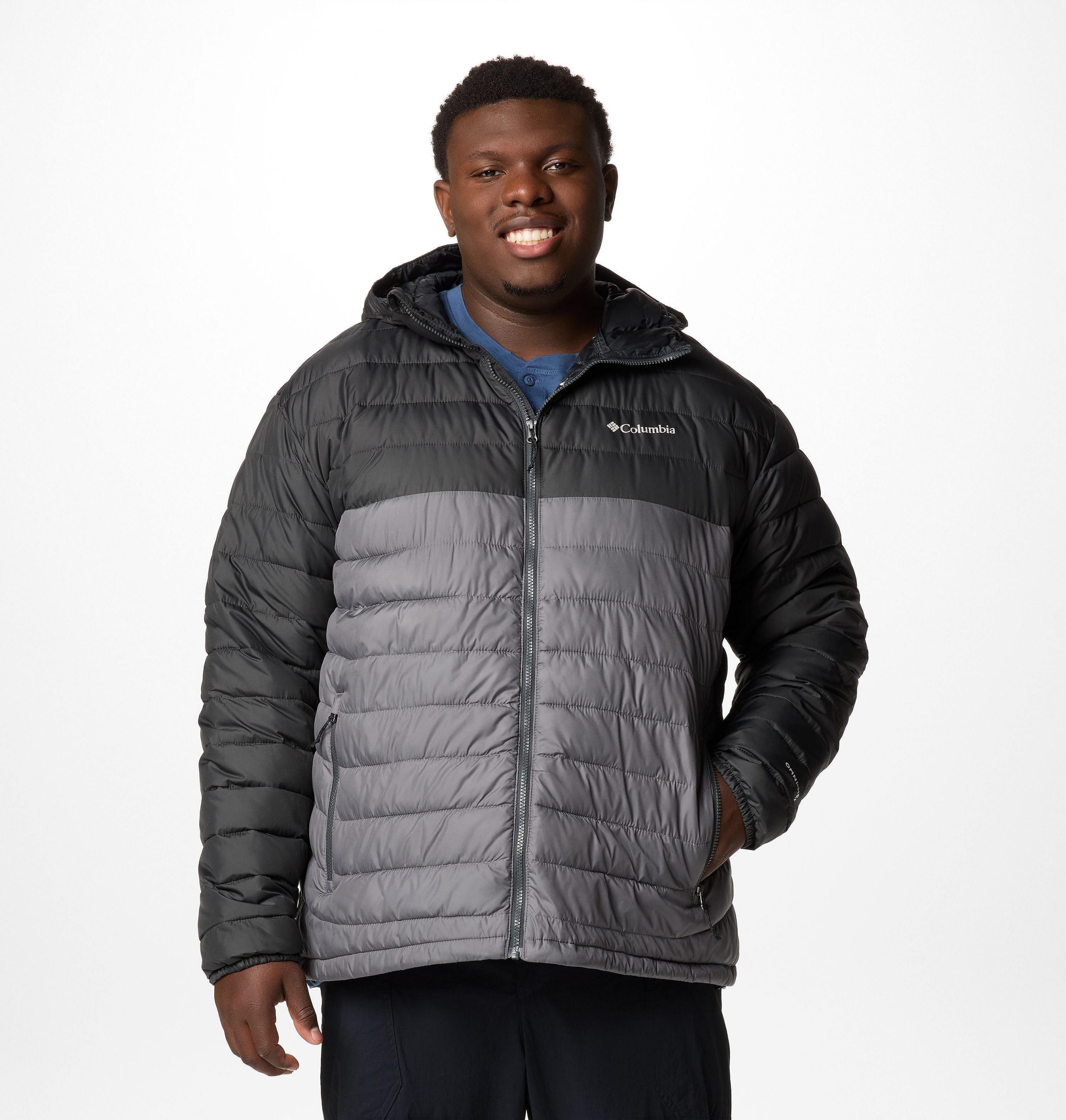 heren powder lite ii hooded jacket - groot