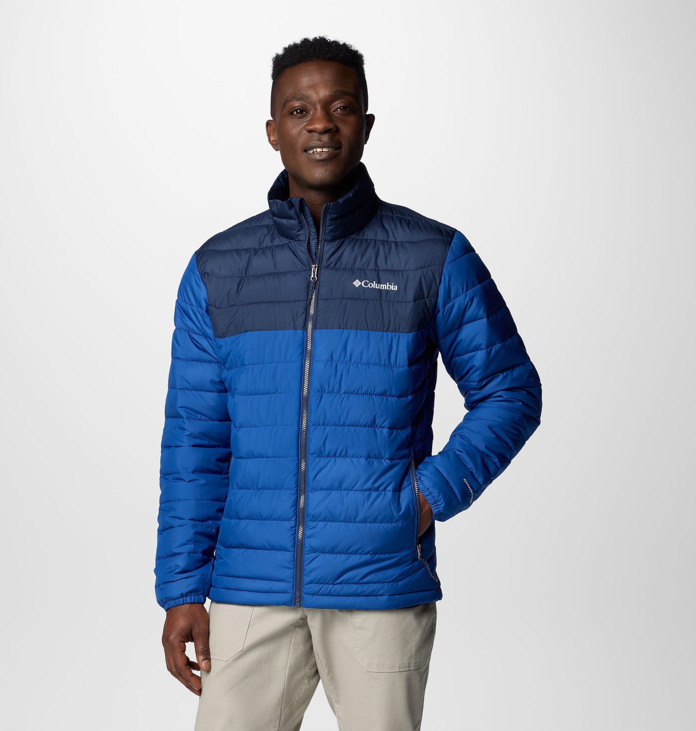 heren powder lite ii jas - lang