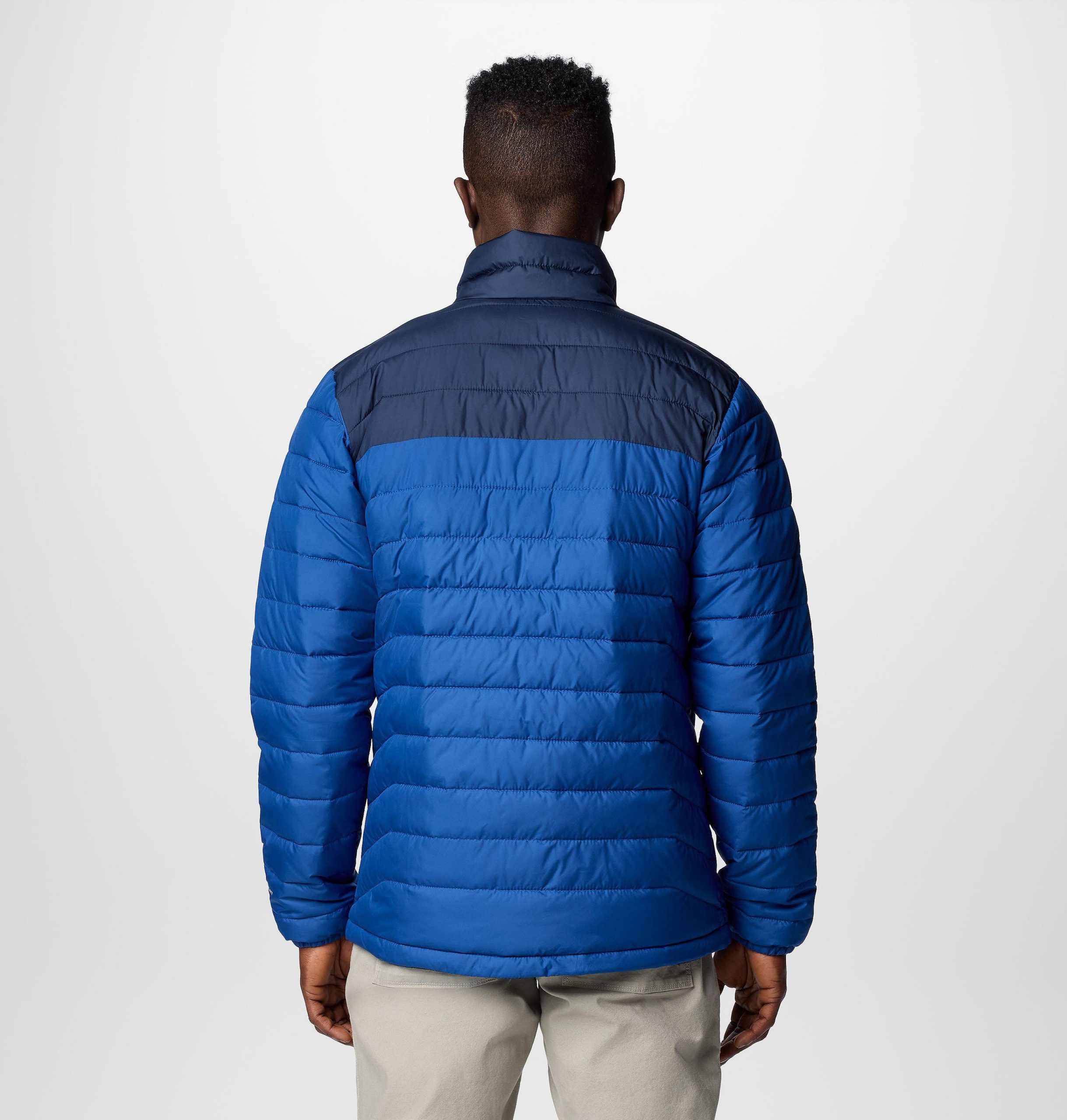 heren powder lite ii jas - lang