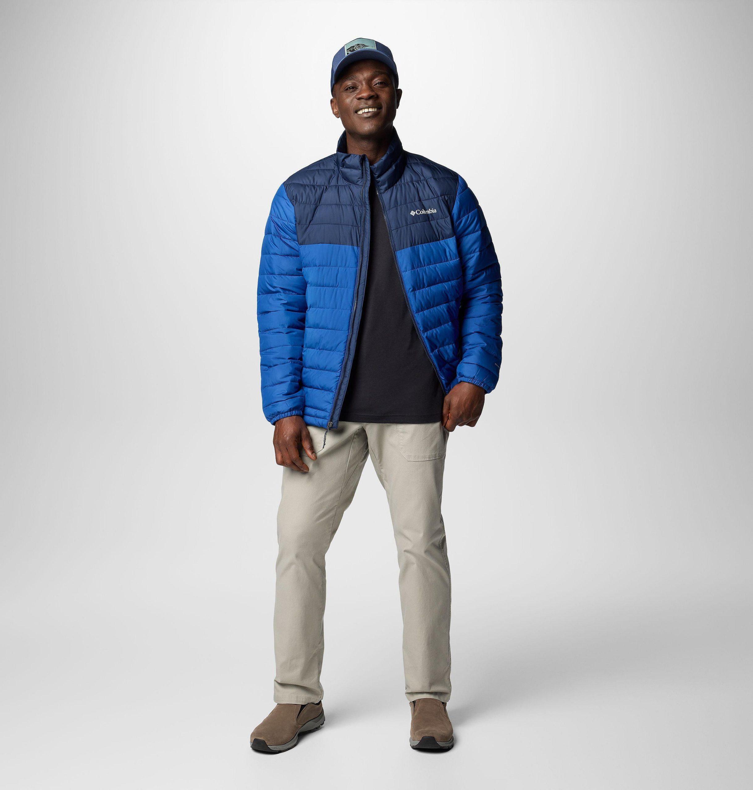 heren powder lite ii jas - lang