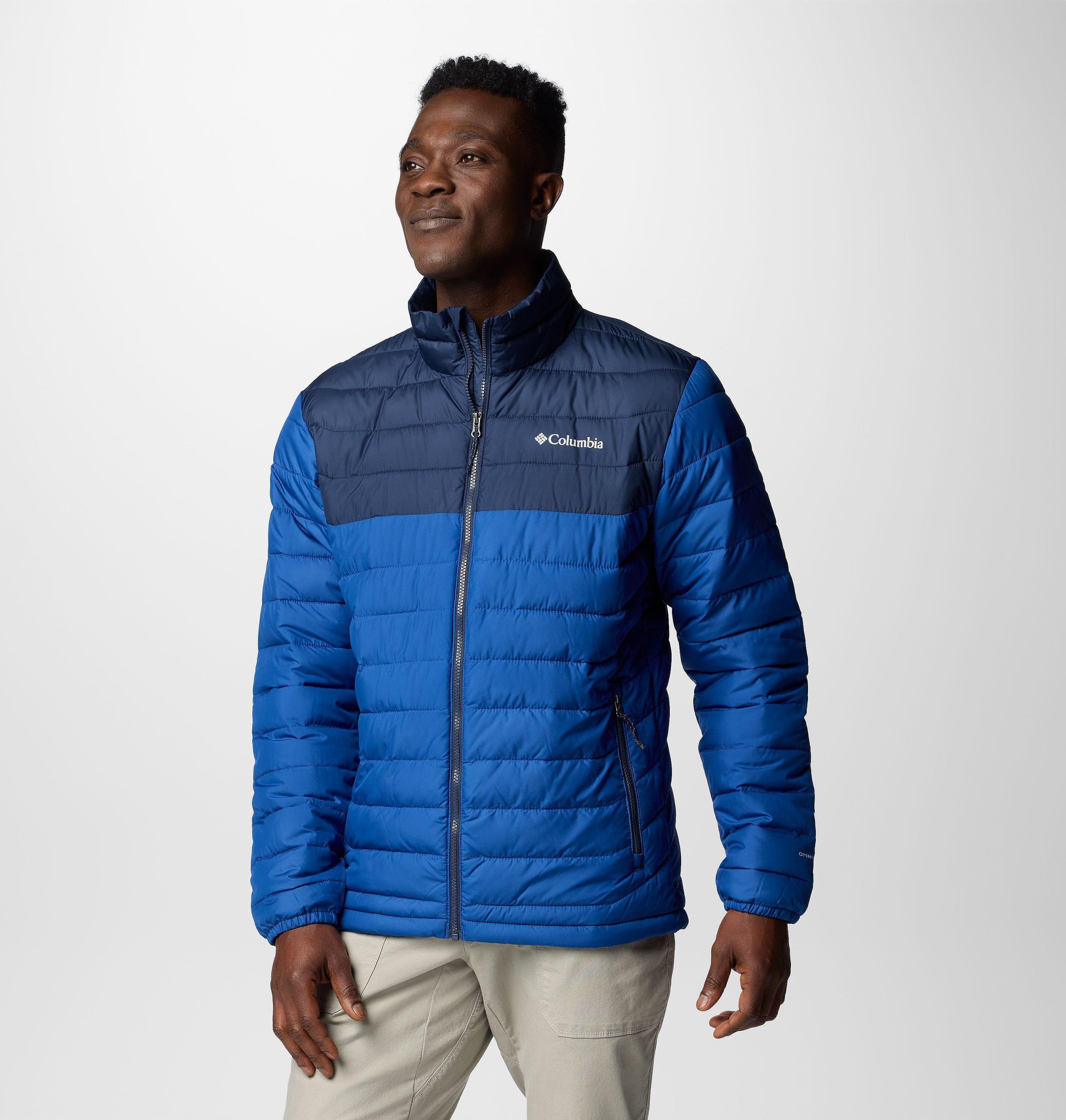 heren powder lite ii jas - lang