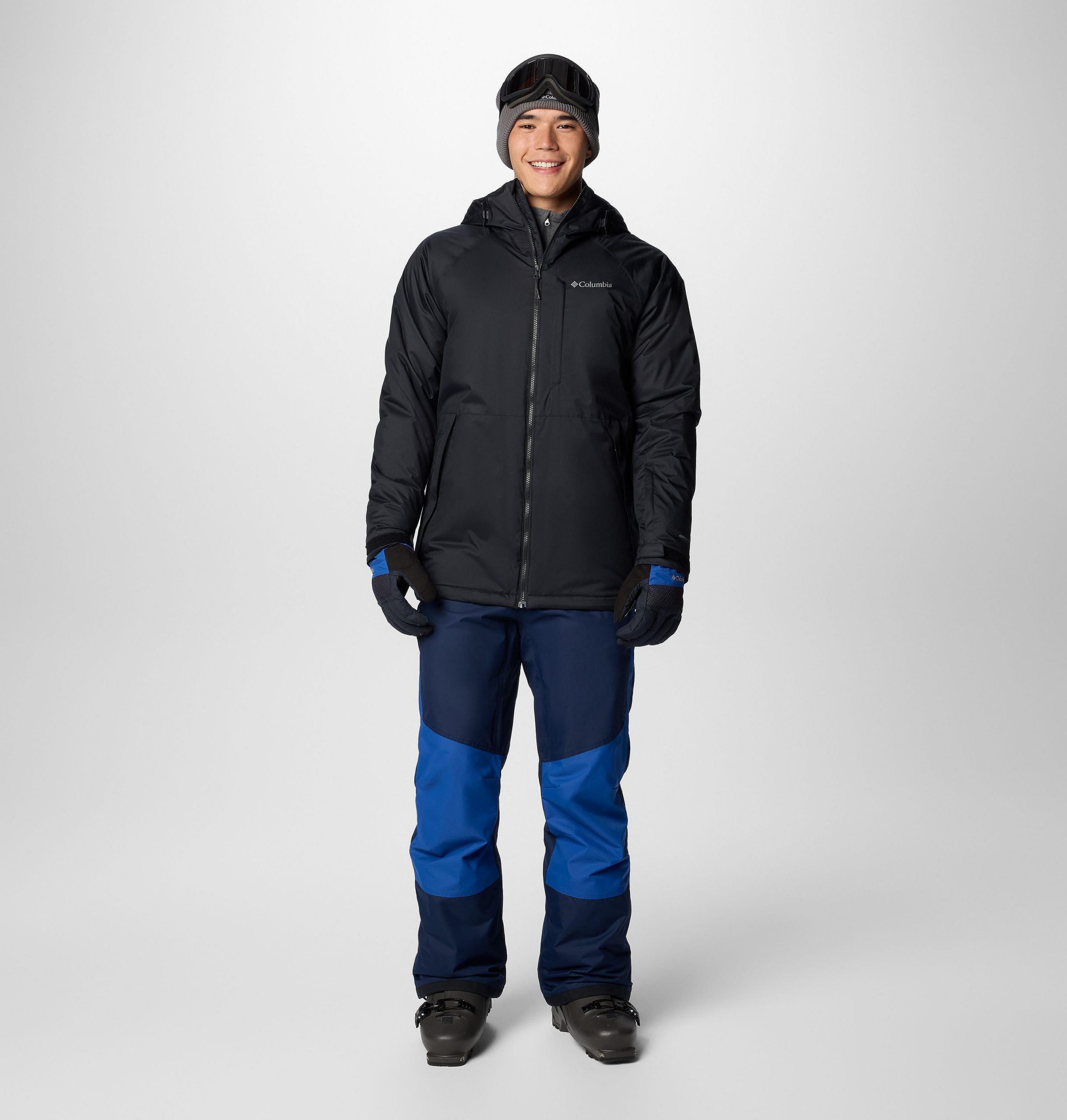heren snowy summit-jas - lang