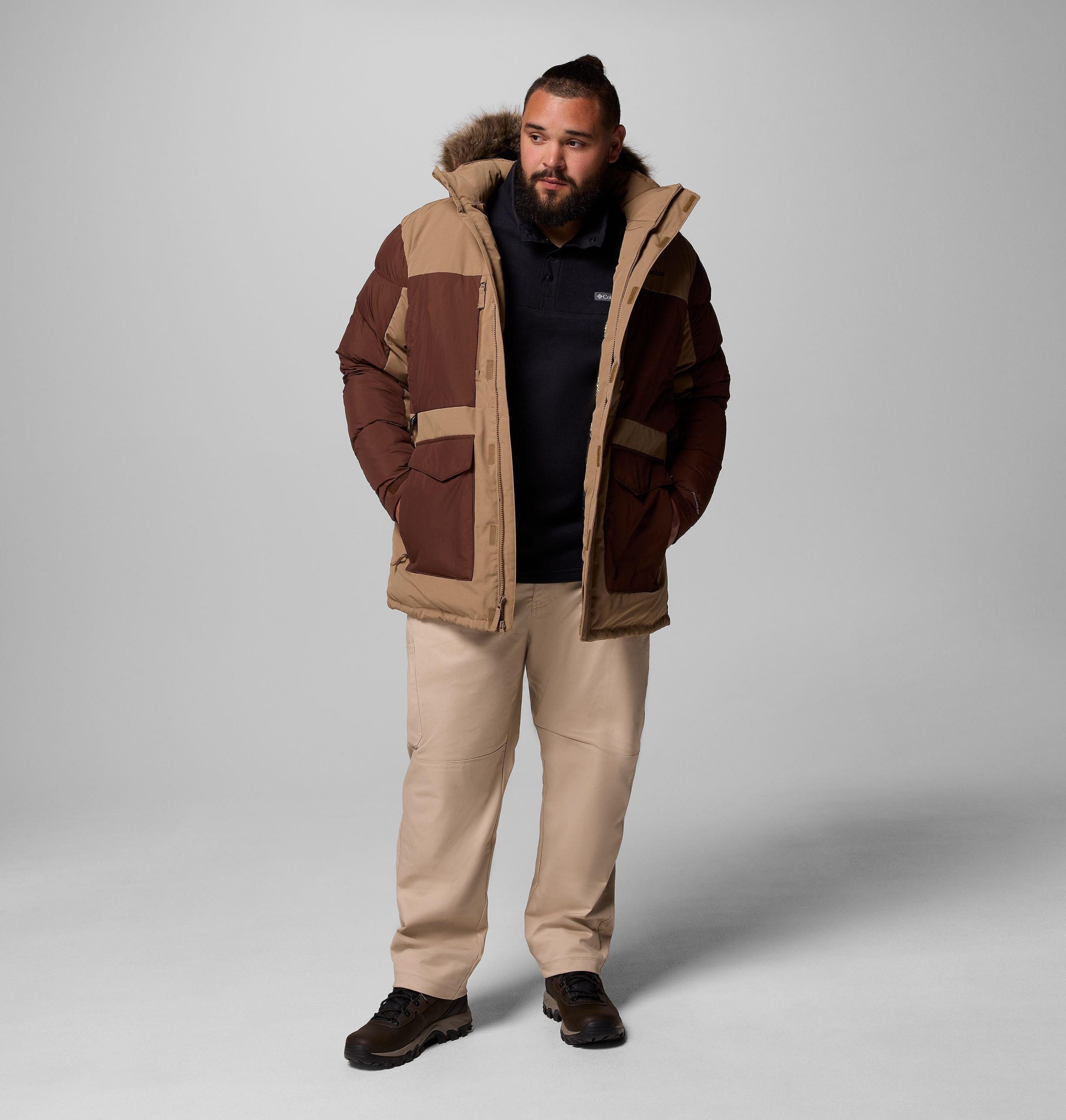 marquam peak fusion ii parka voor heren - groot
