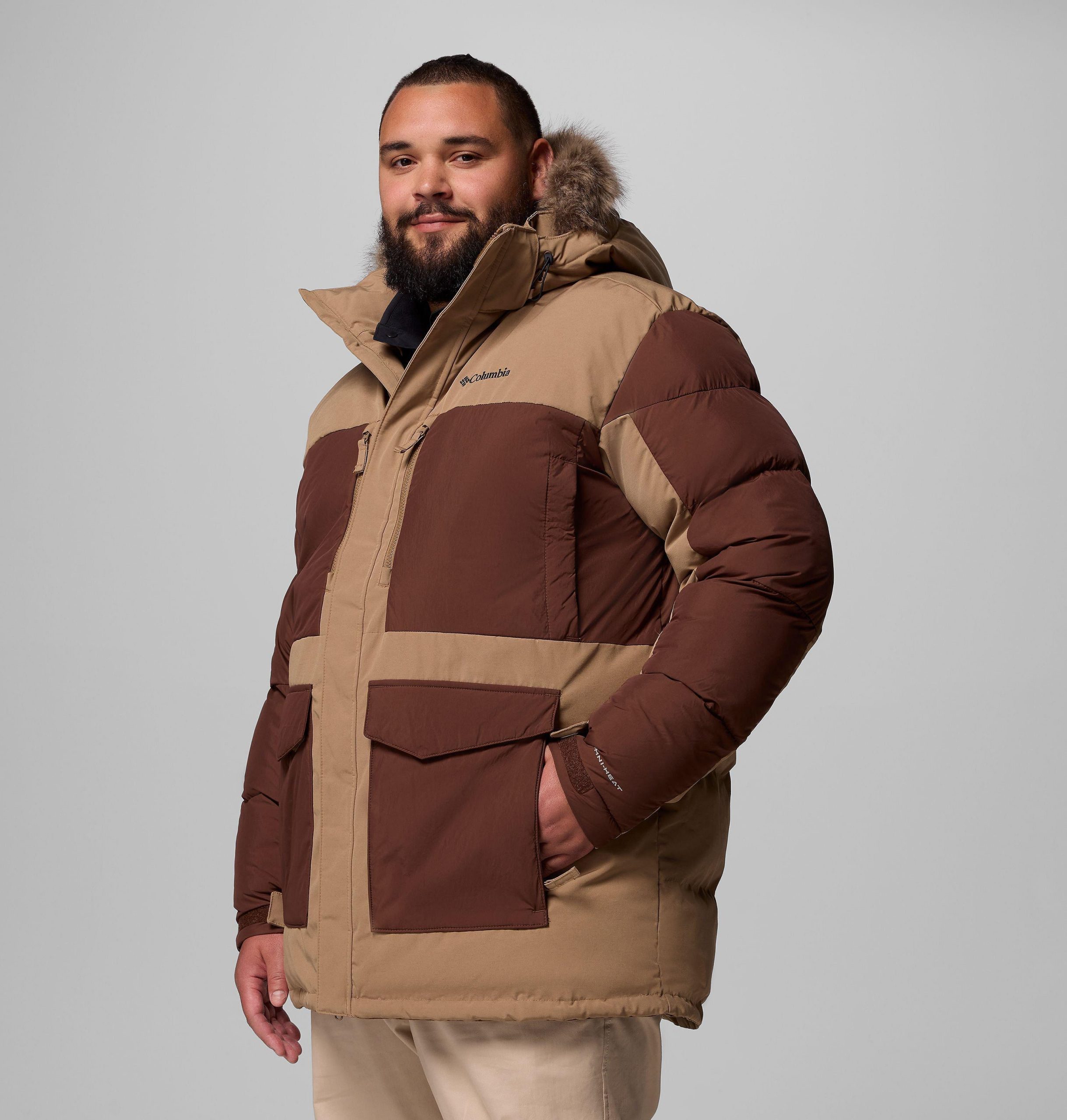 marquam peak fusion ii parka voor heren - groot