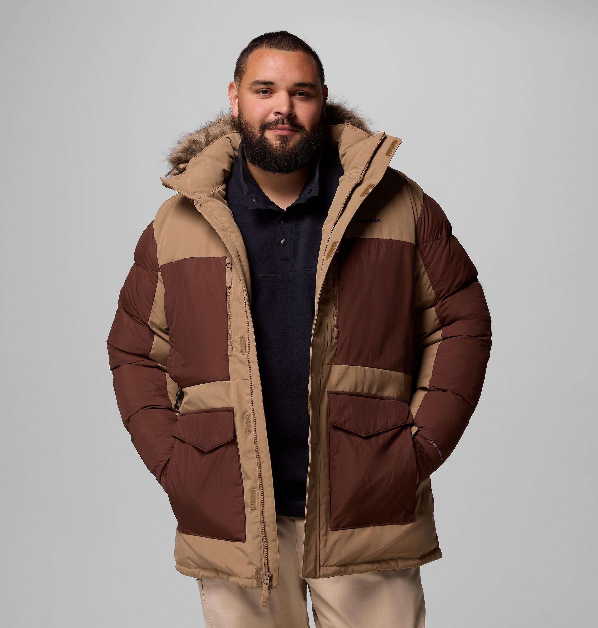 marquam peak fusion ii parka voor heren - groot