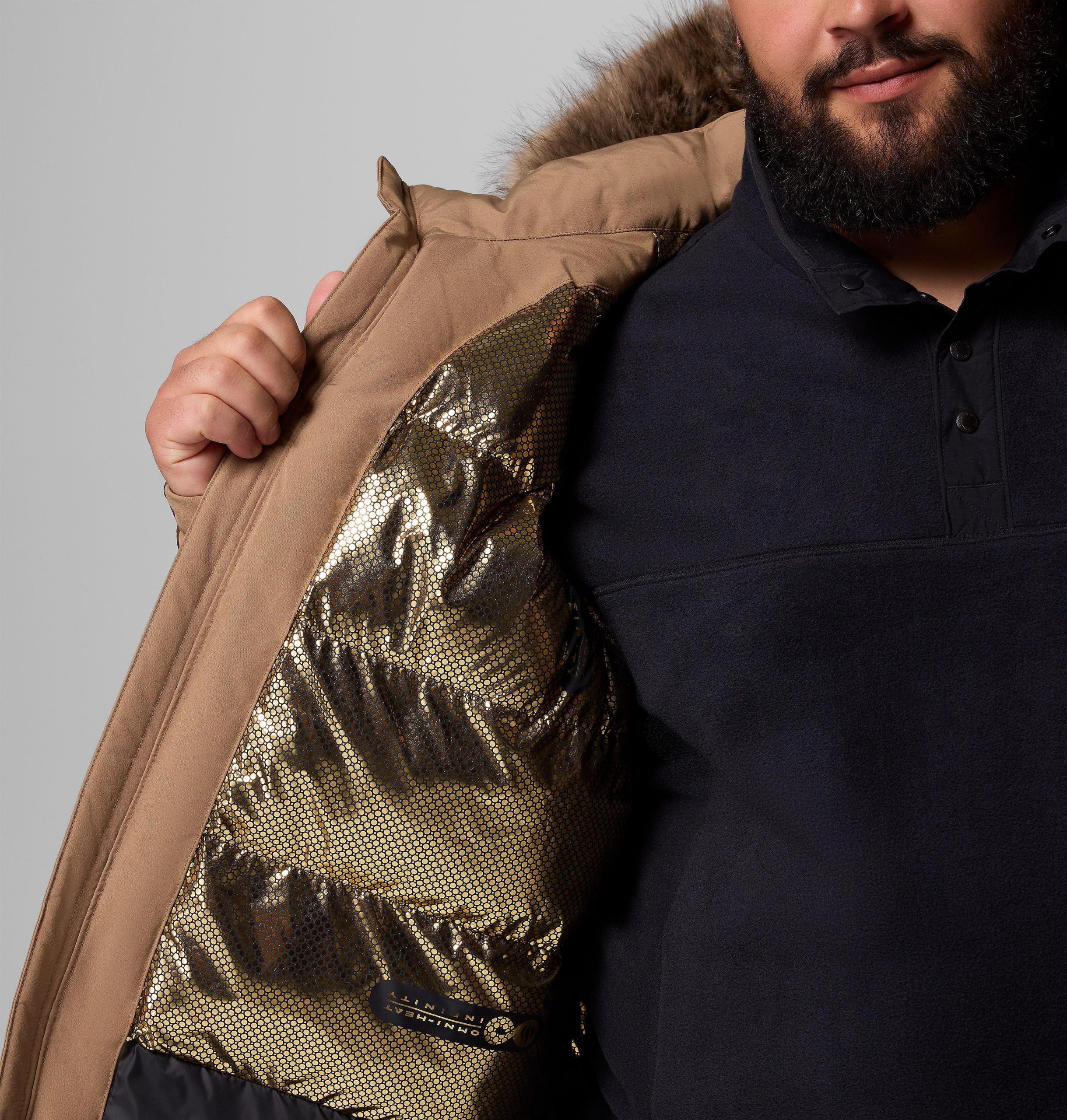 marquam peak fusion ii parka voor heren - groot
