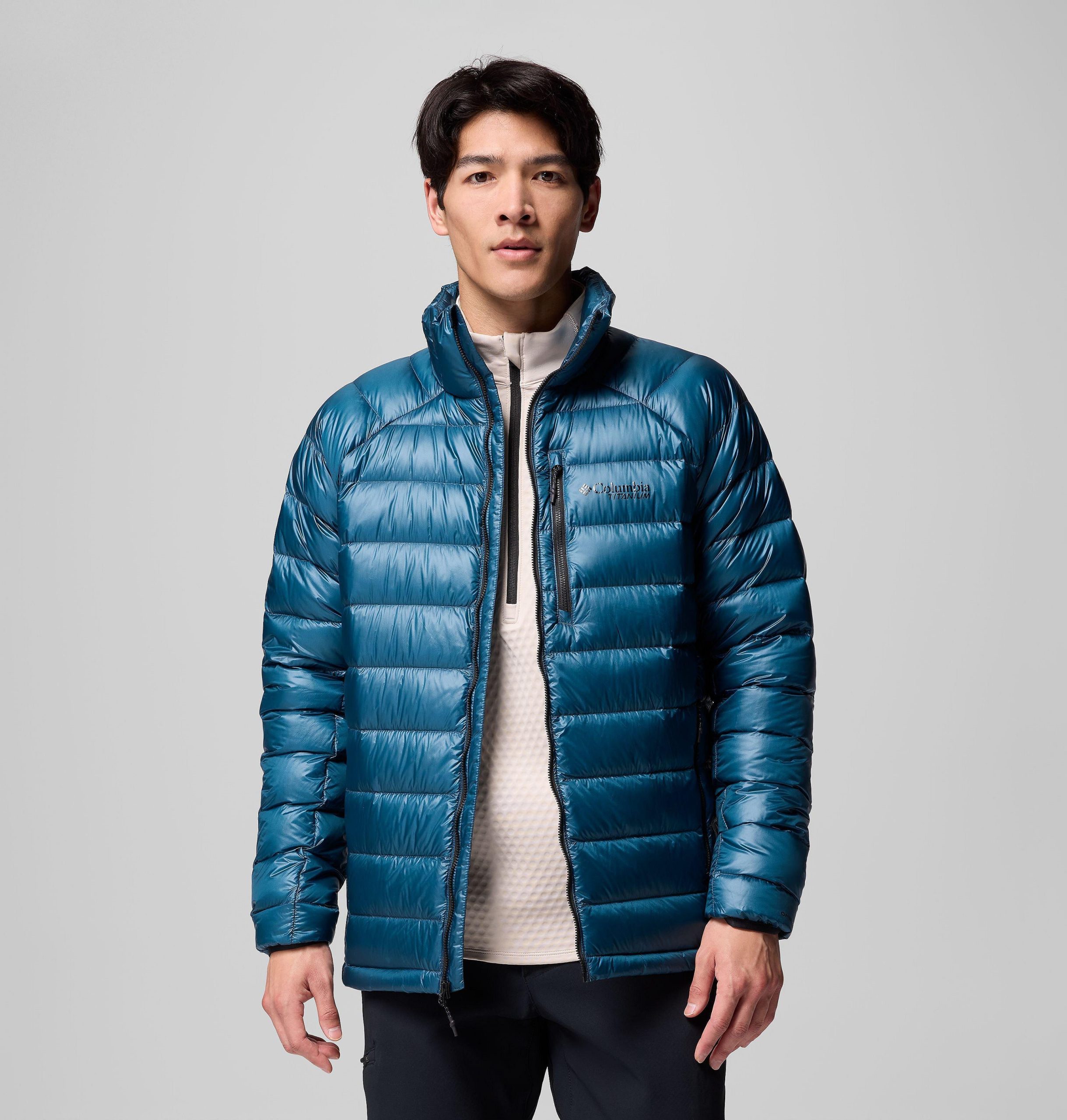 heren arctic crest donsjack