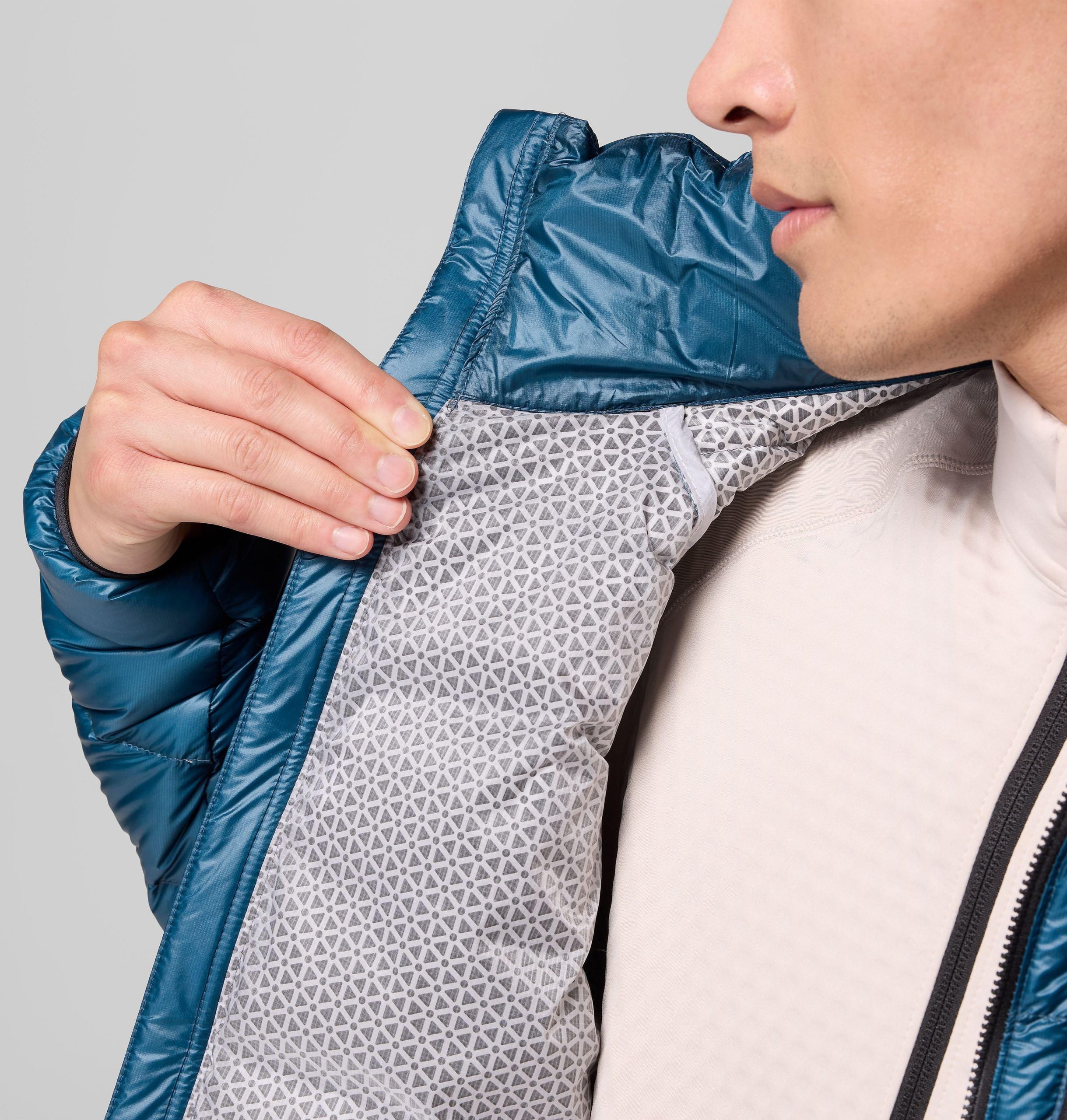 heren arctic crest donsjack