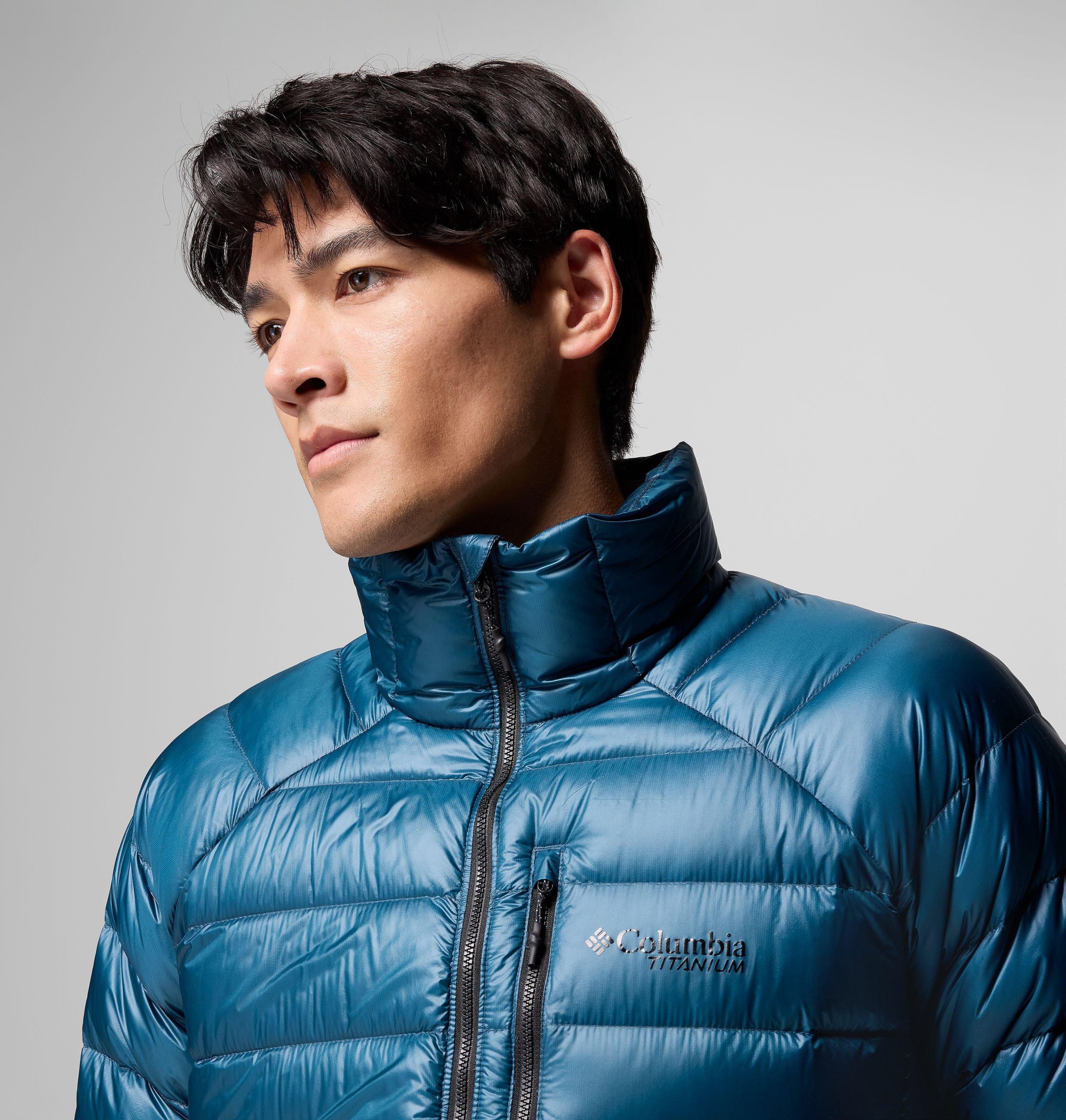 heren arctic crest donsjack