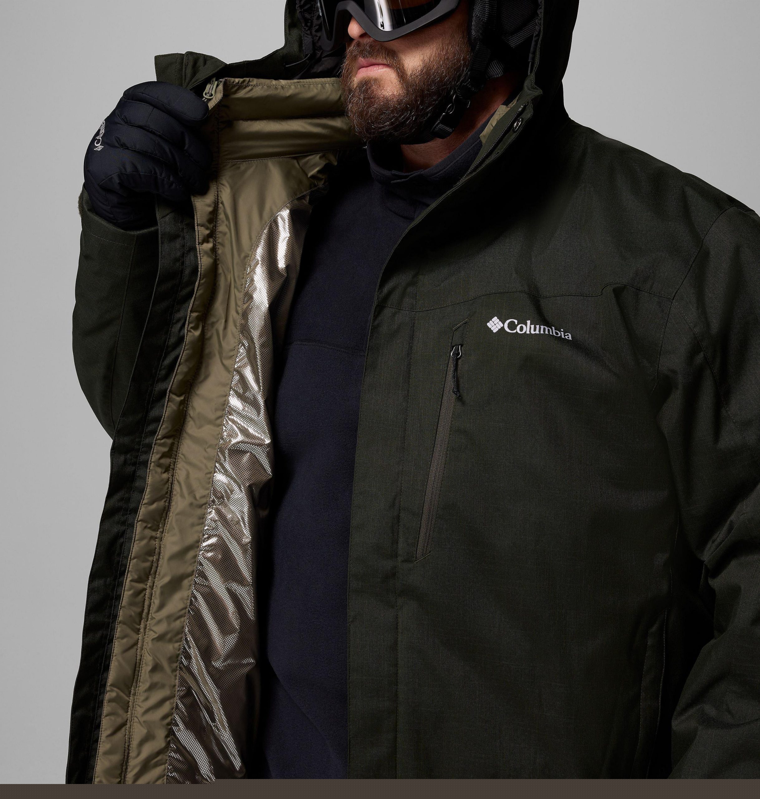heren whirlibird v interchange jacket - groot