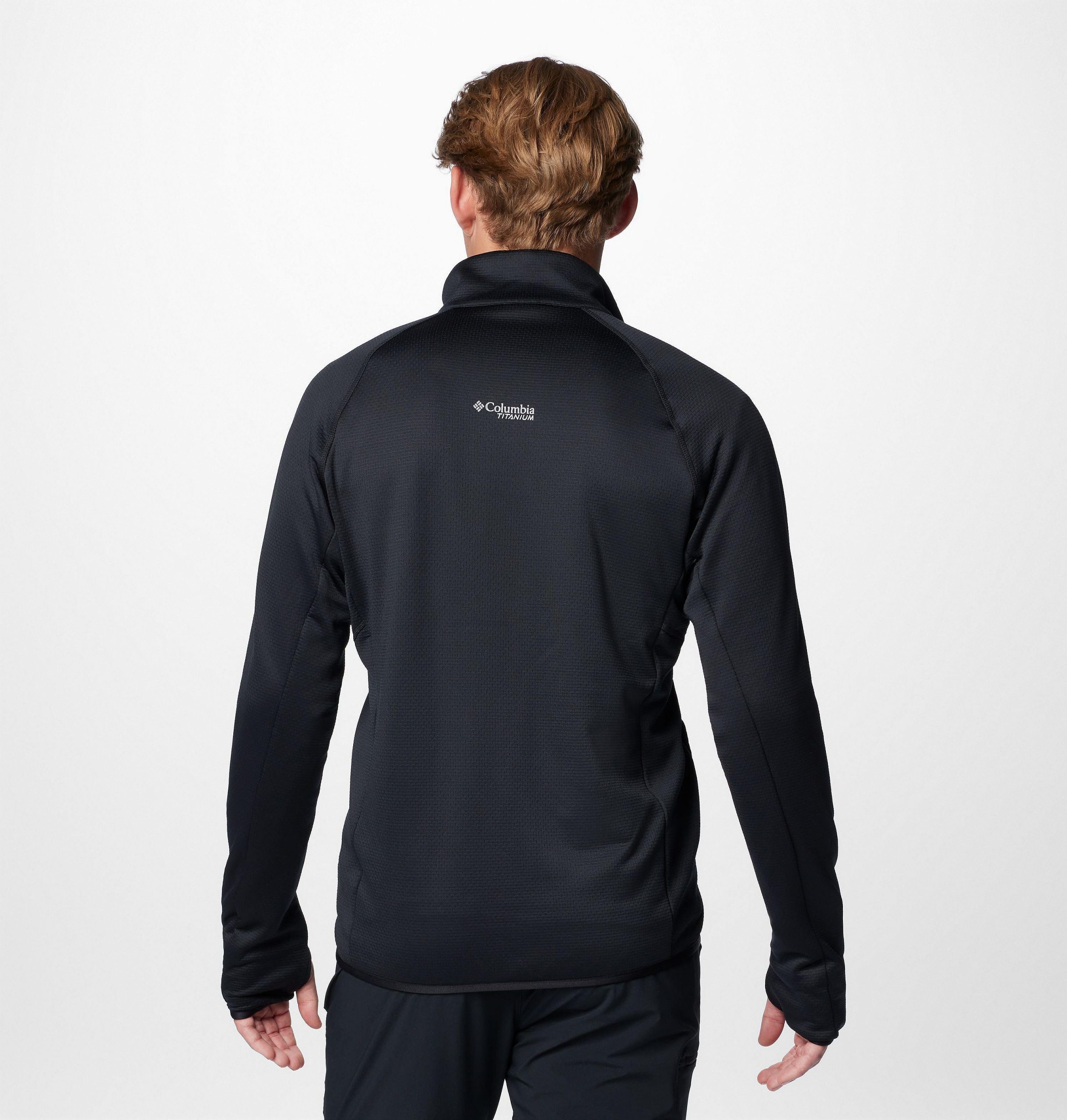 heren triple canyon grid fleece ii jas met volledige ritssluiting