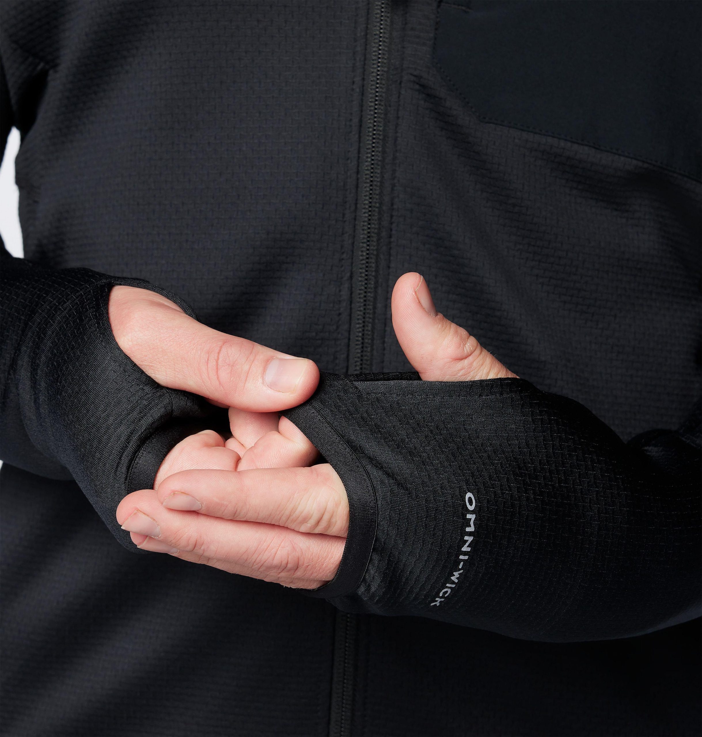 heren triple canyon grid fleece ii jas met volledige ritssluiting