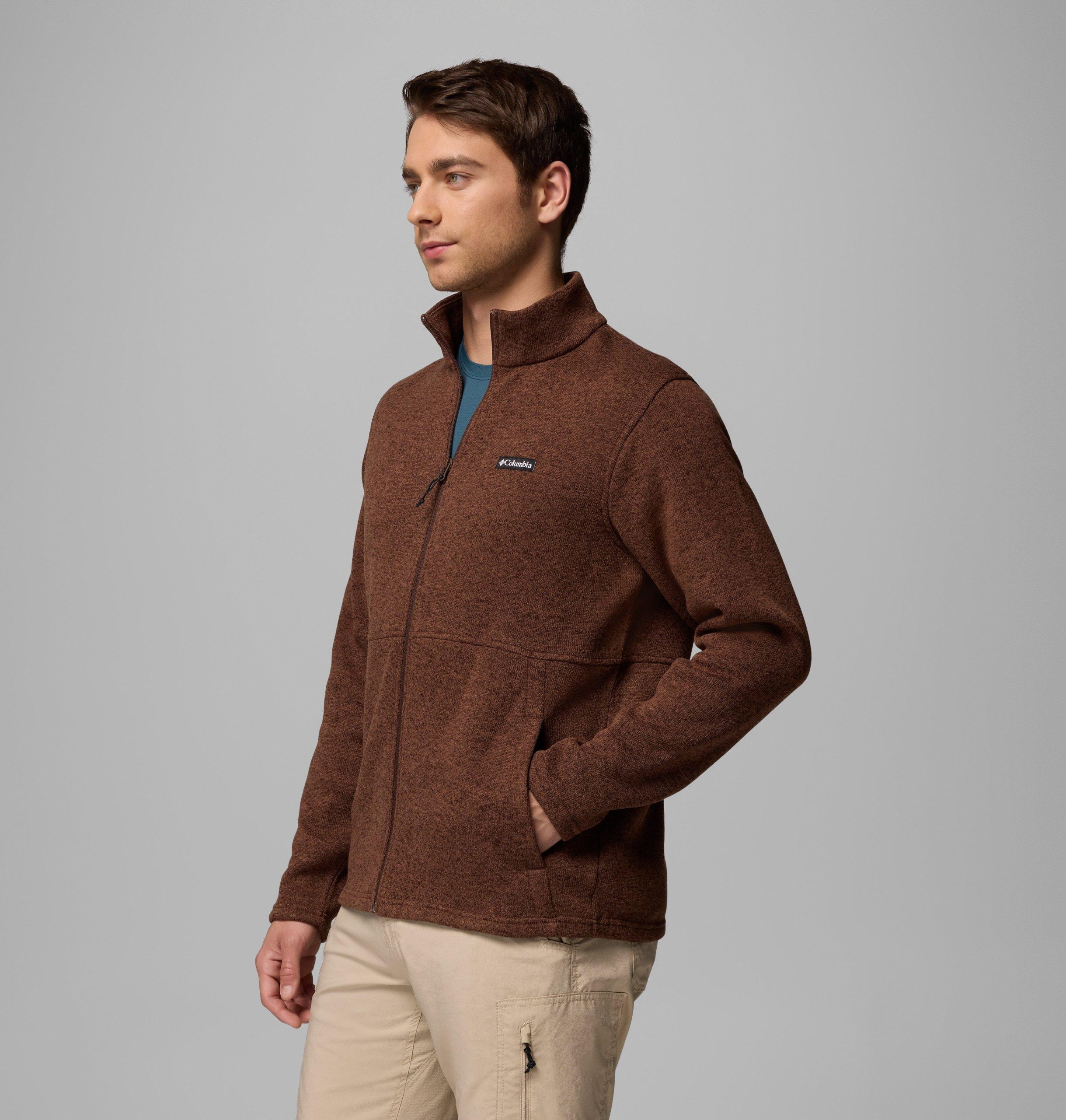 heren alto pass fleece met volledige ritssluiting