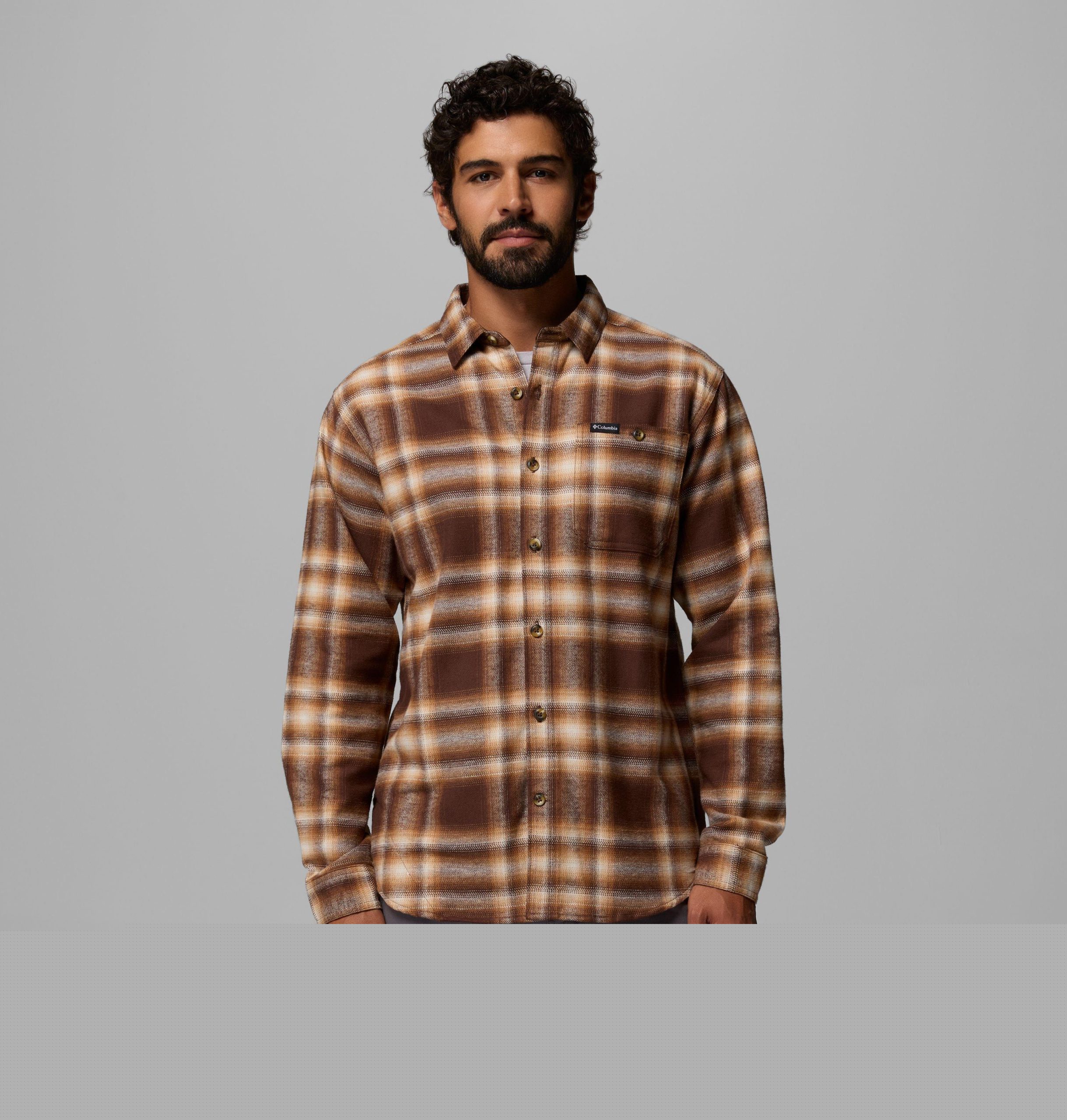 heren pitchstone zwaar flanel ii