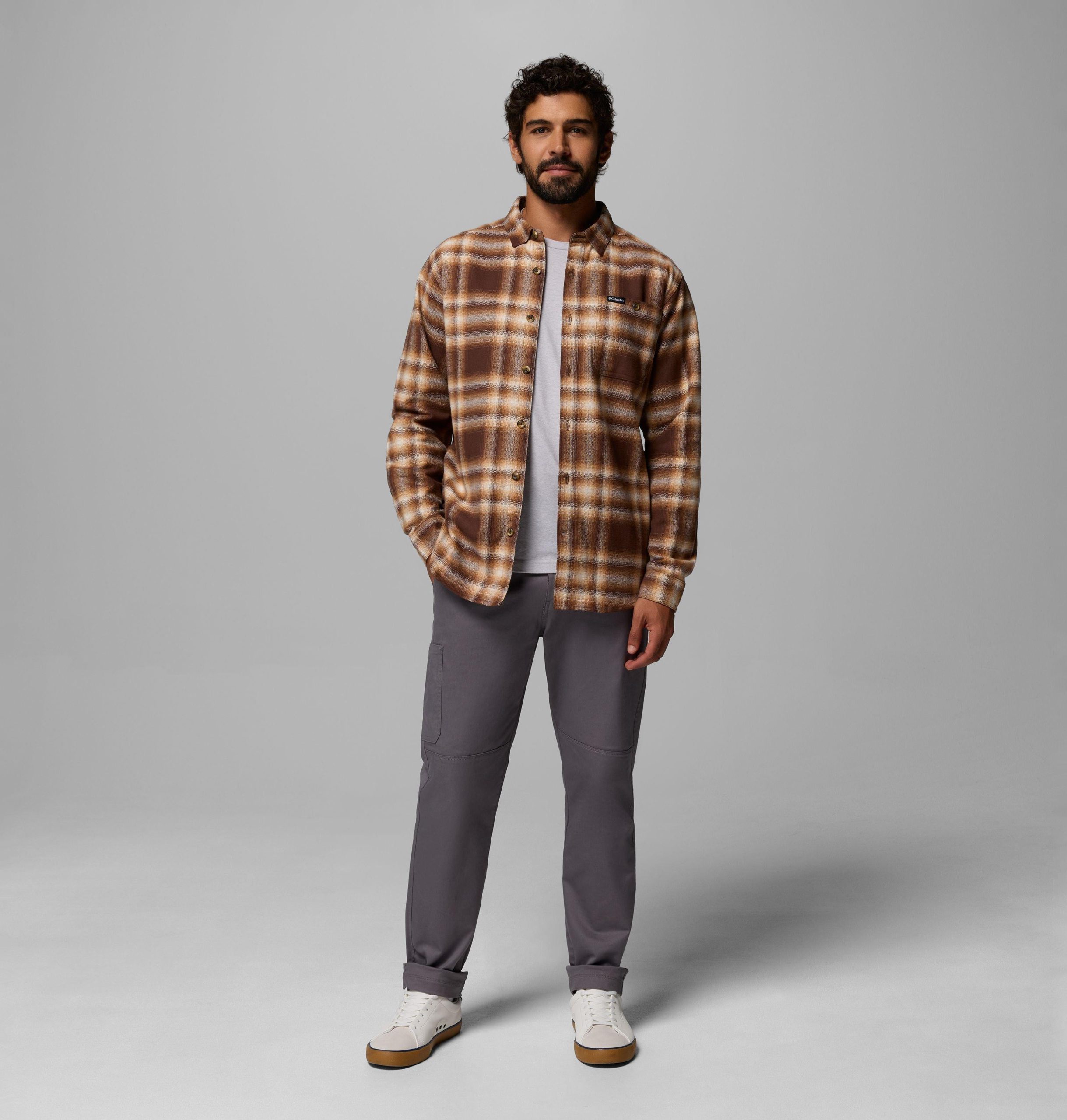 heren pitchstone zwaar flanel ii