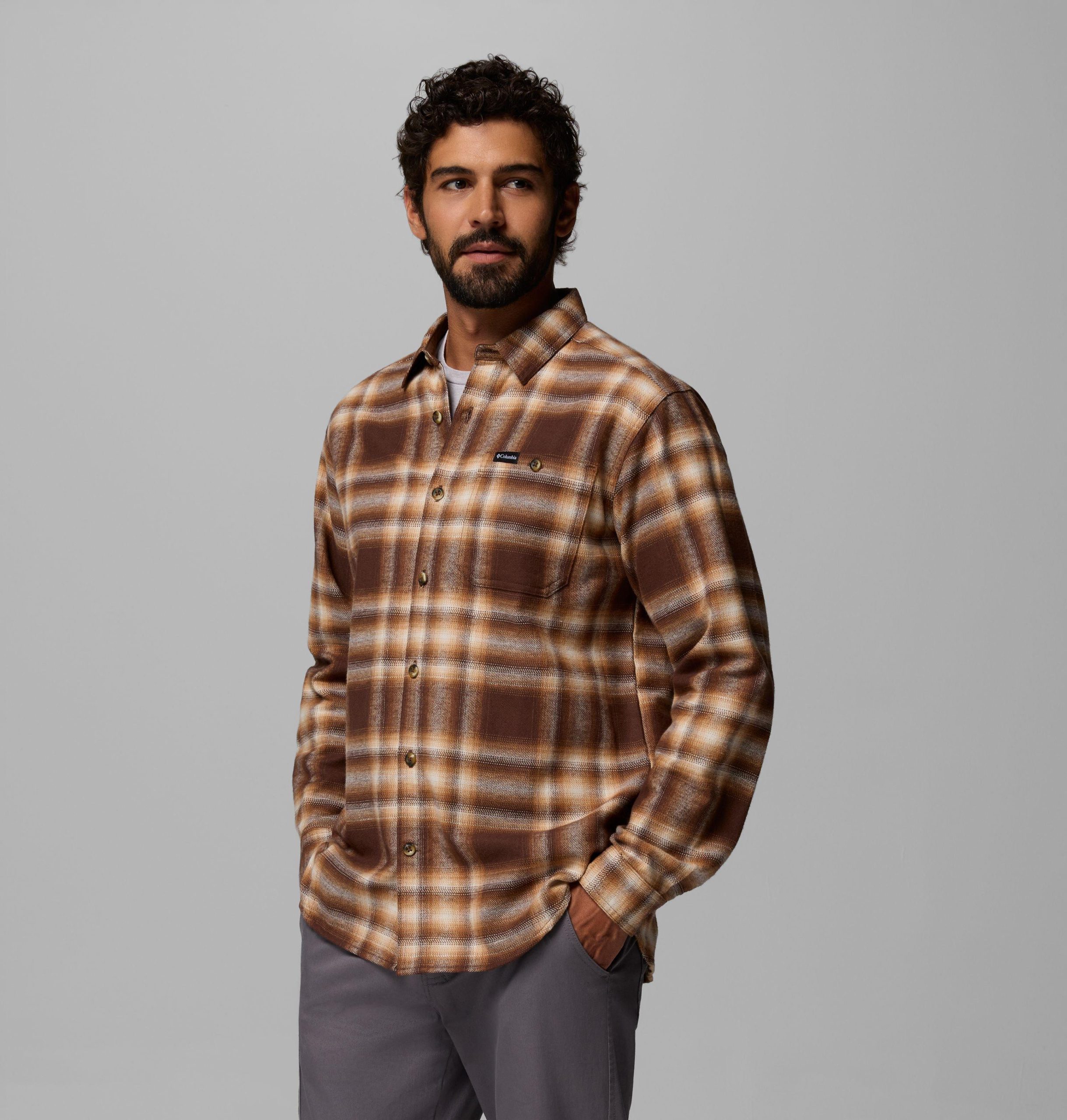 heren pitchstone zwaar flanel ii