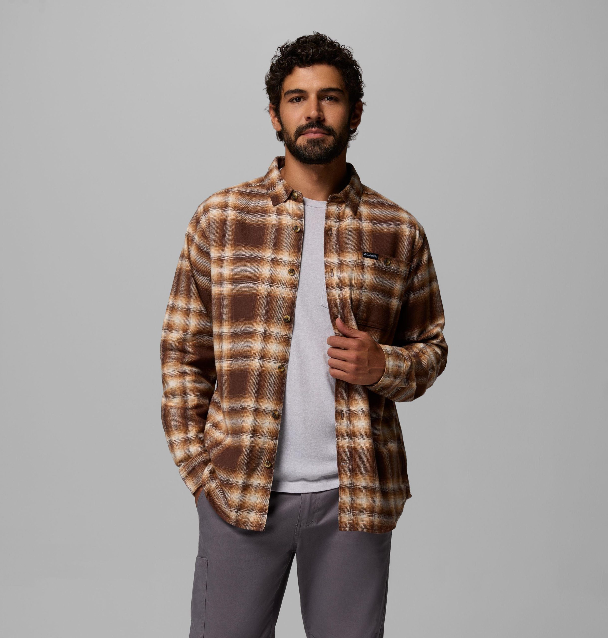 heren pitchstone zwaar flanel ii
