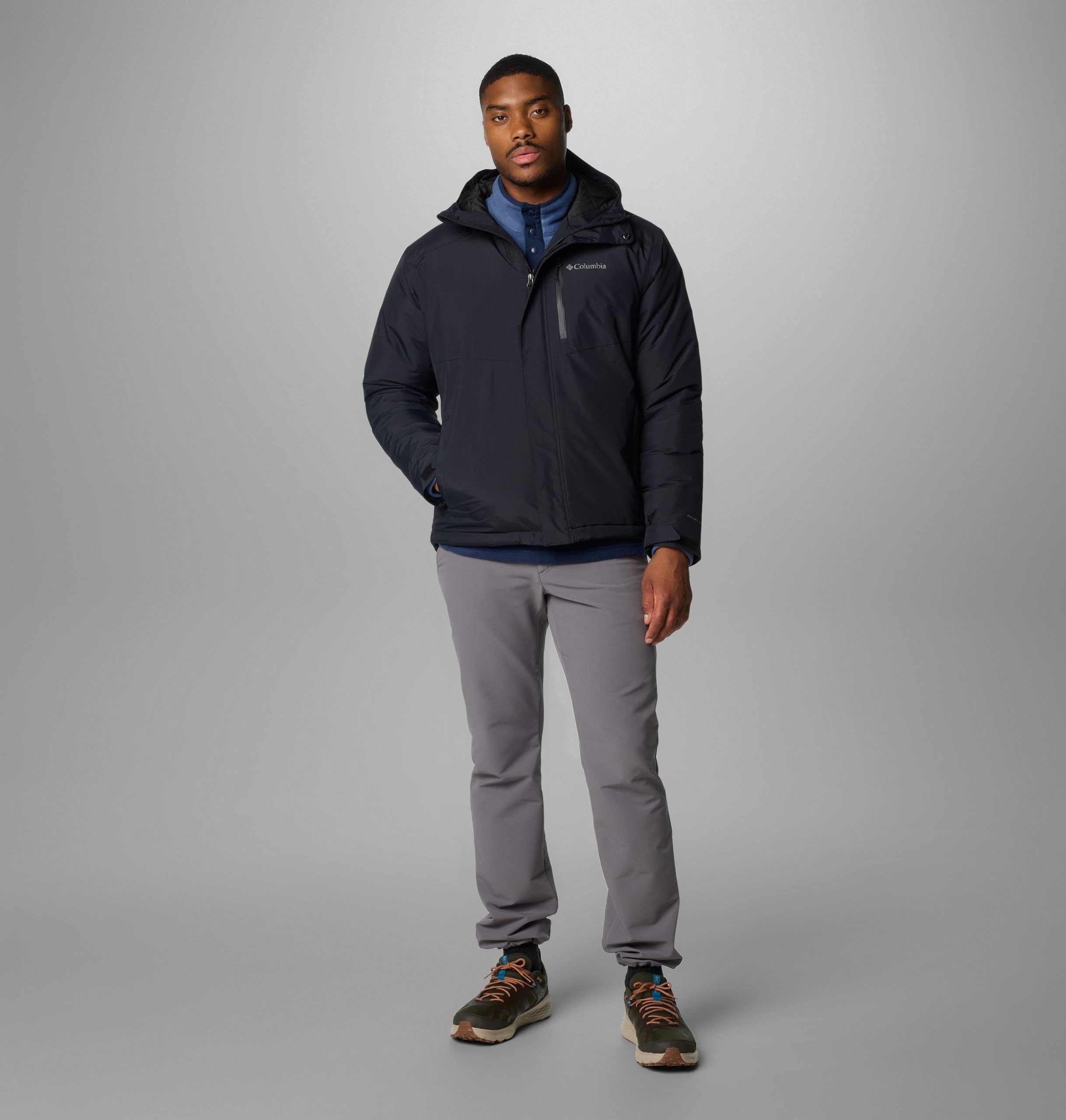 geïsoleerde cascadian peaks-jas voor heren