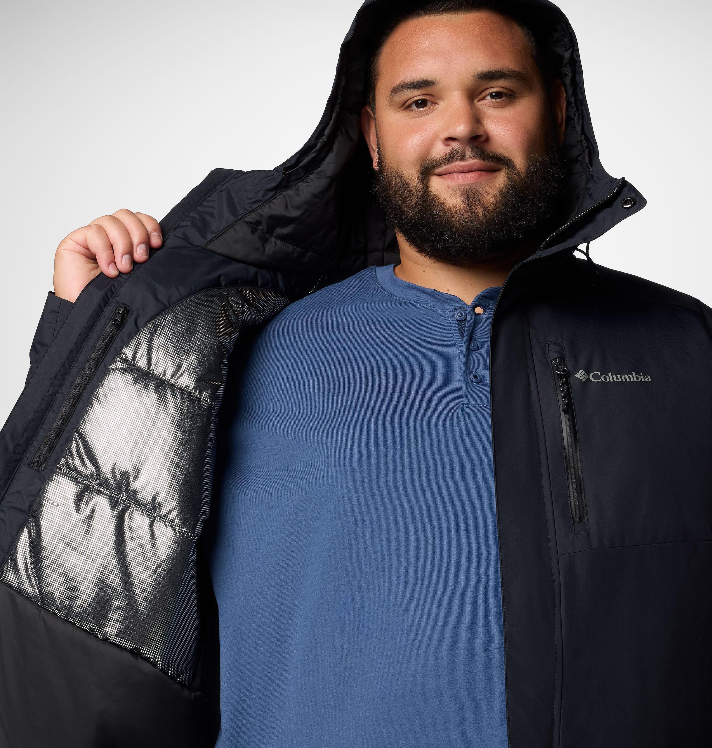 geïsoleerde jas voor heren van cascadian peaks - maat l