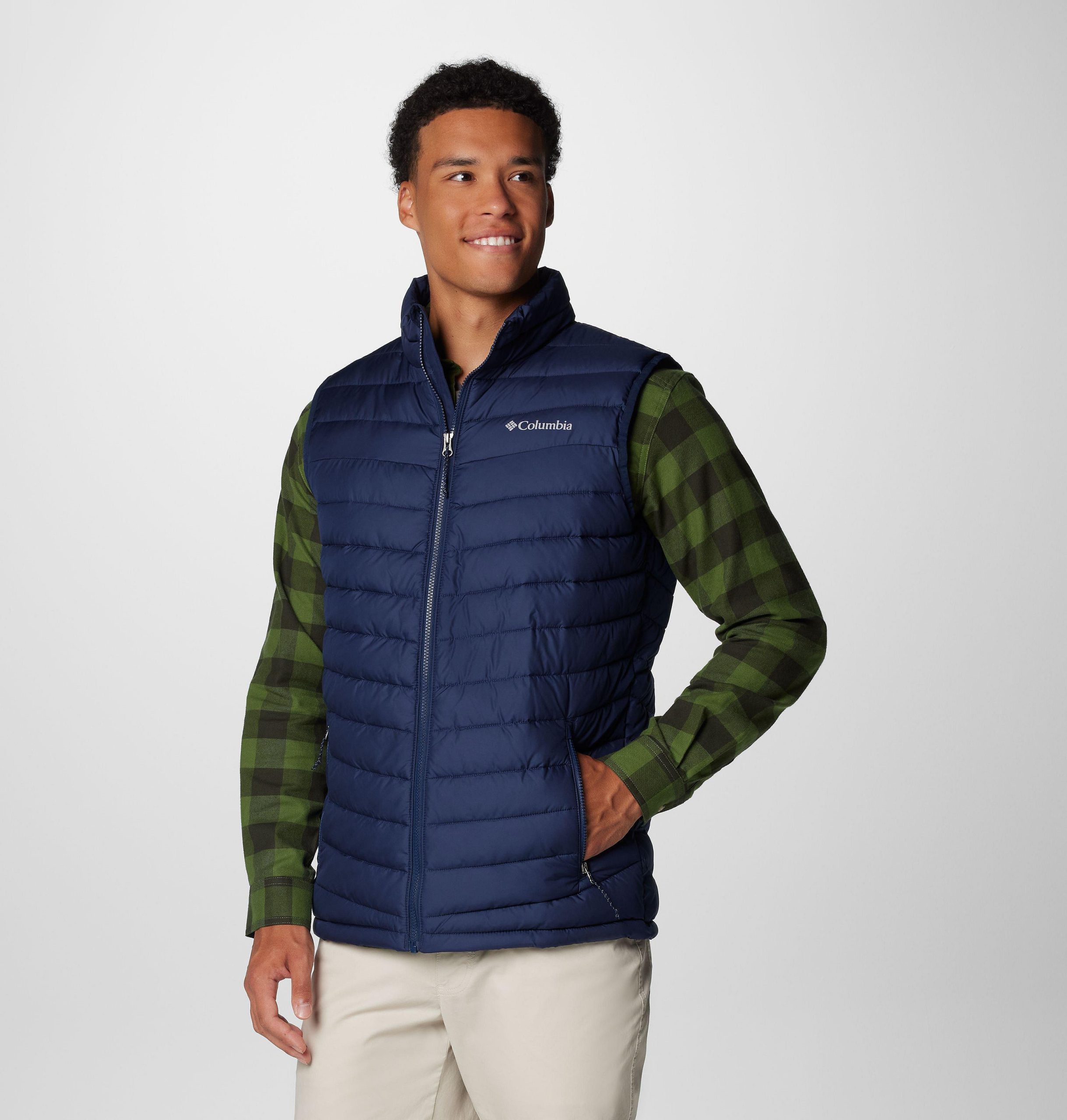 heren slope edge ii vest - lang