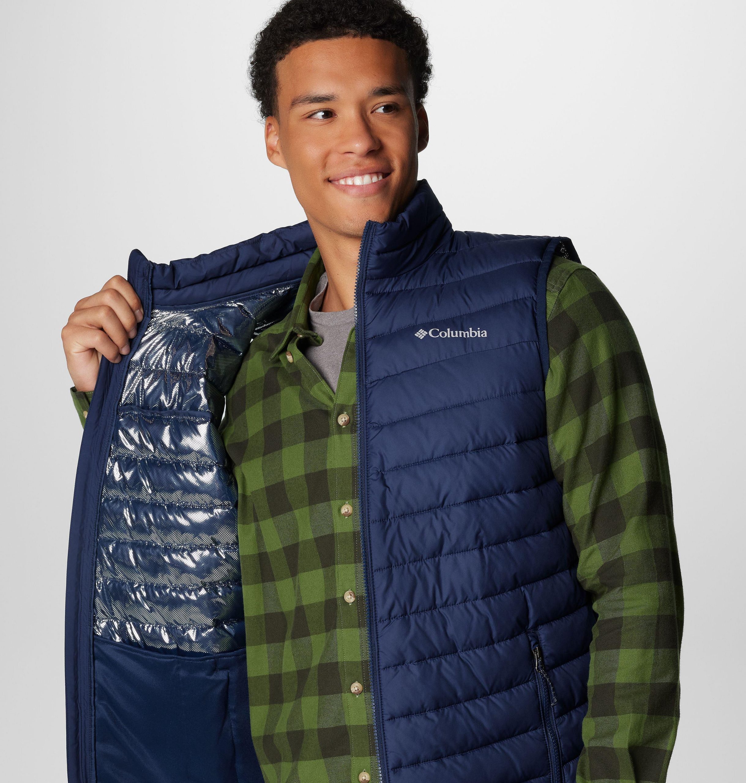 heren slope edge ii vest - lang