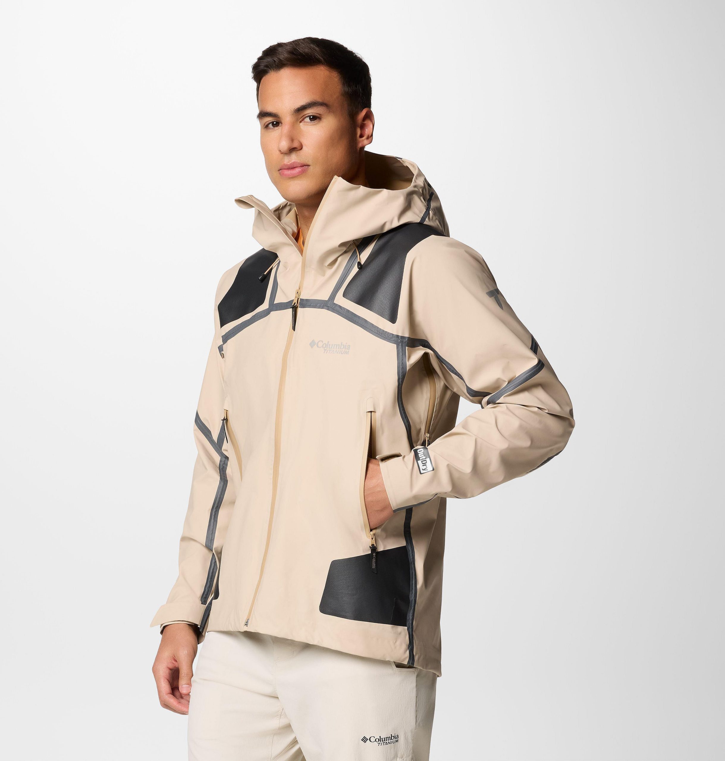 heren whistler peak shell jas