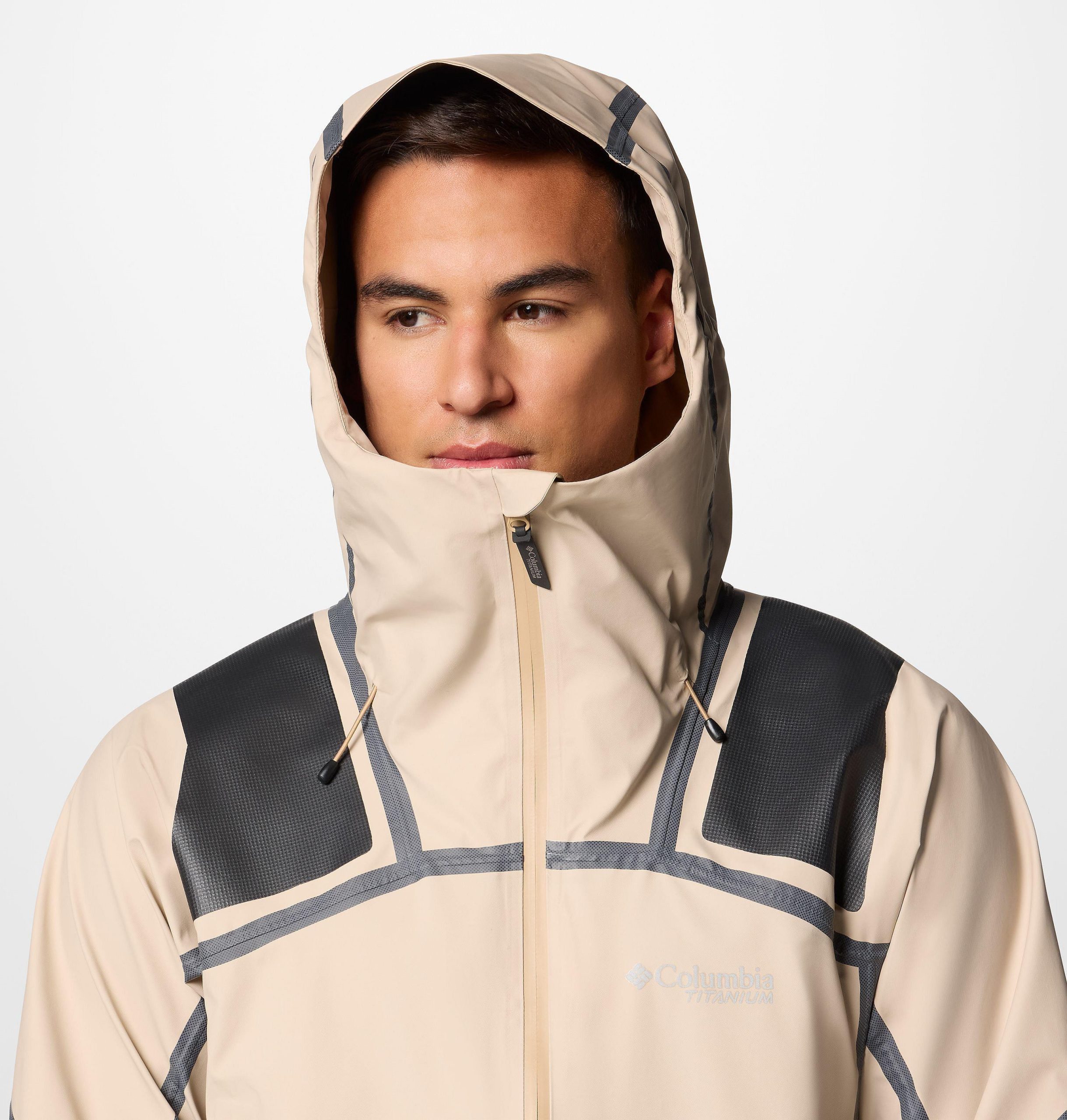 heren whistler peak shell jas