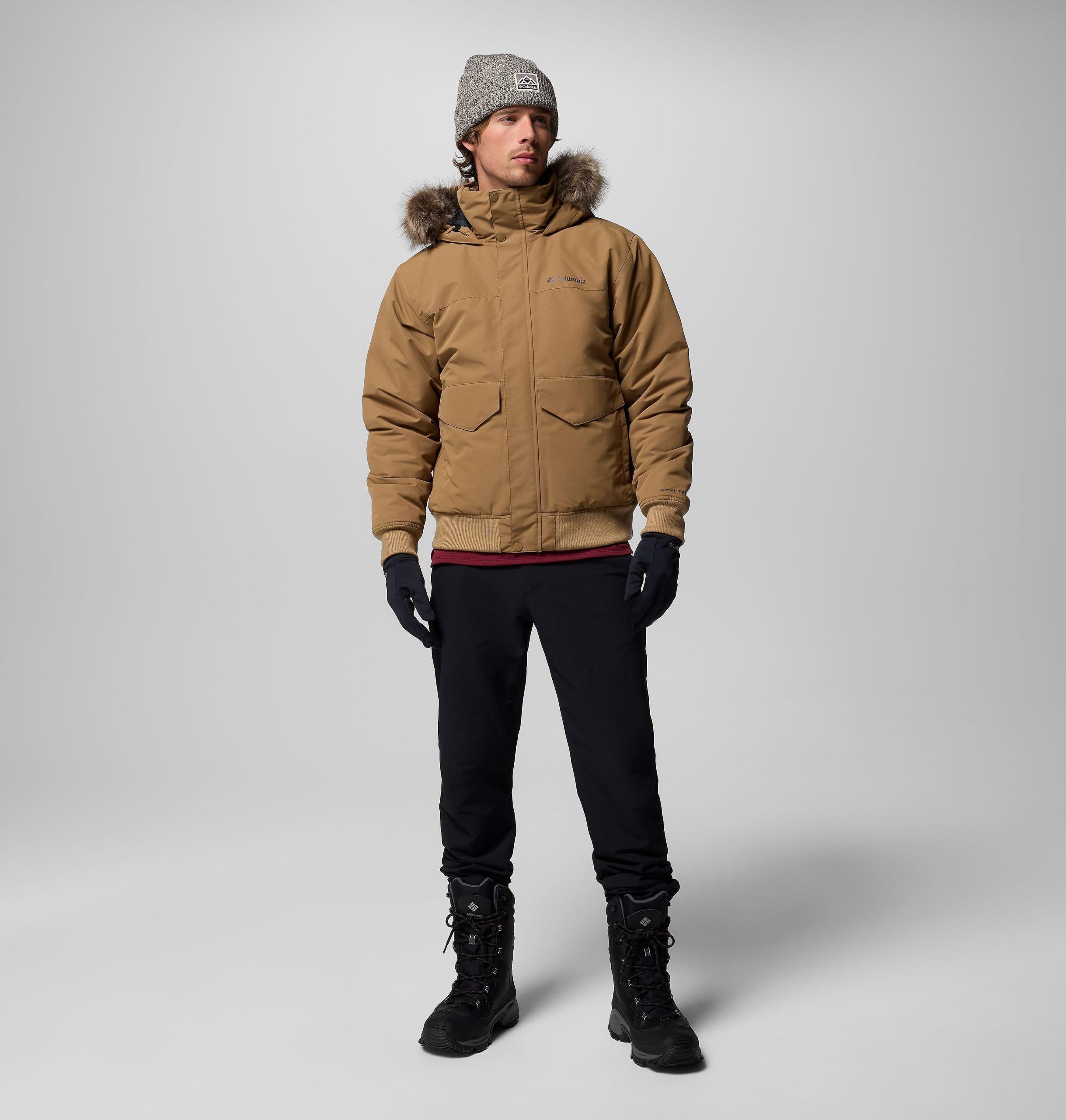 heren cape ridge bomberjack