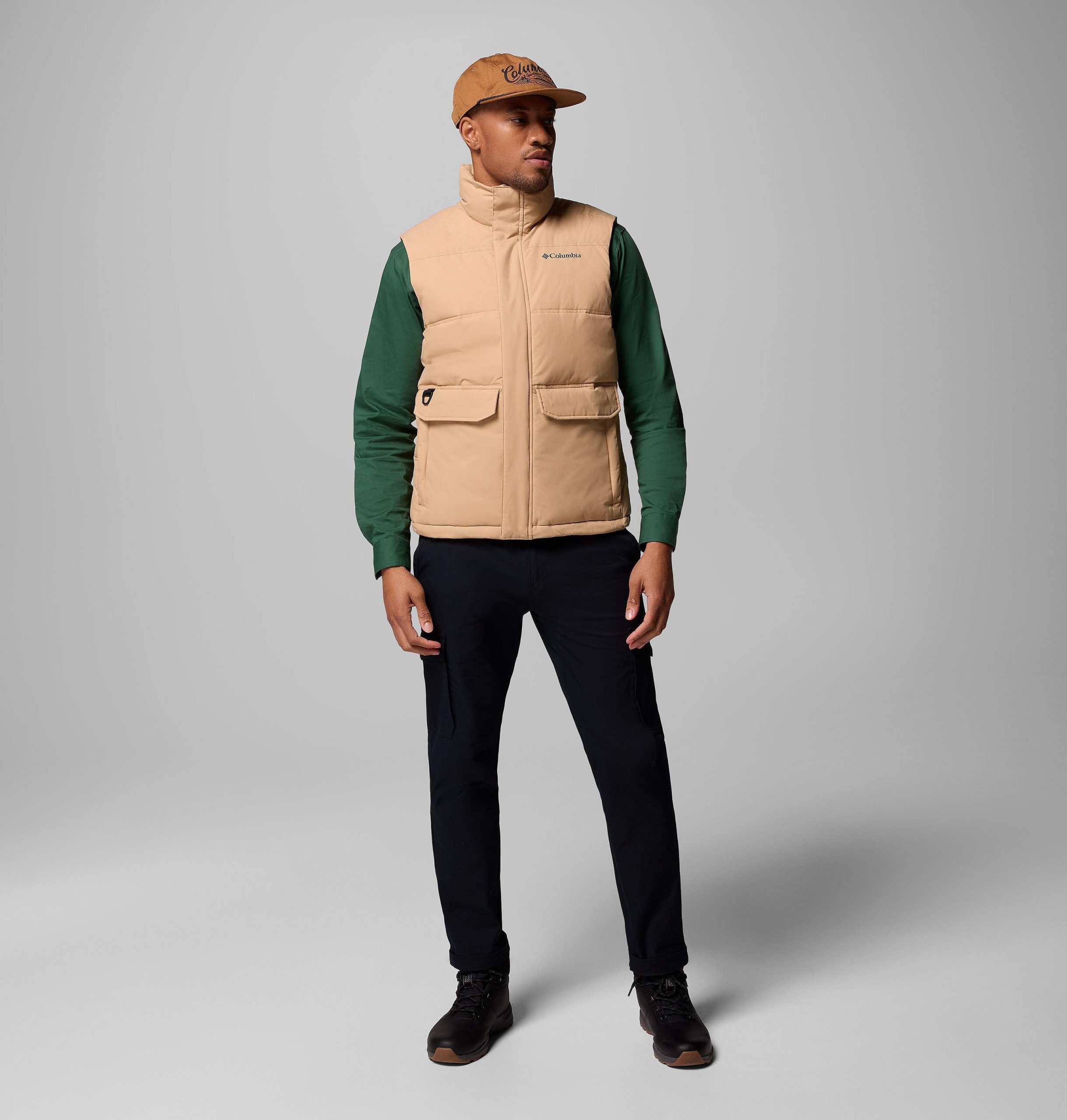 heren landroamer puffer vest