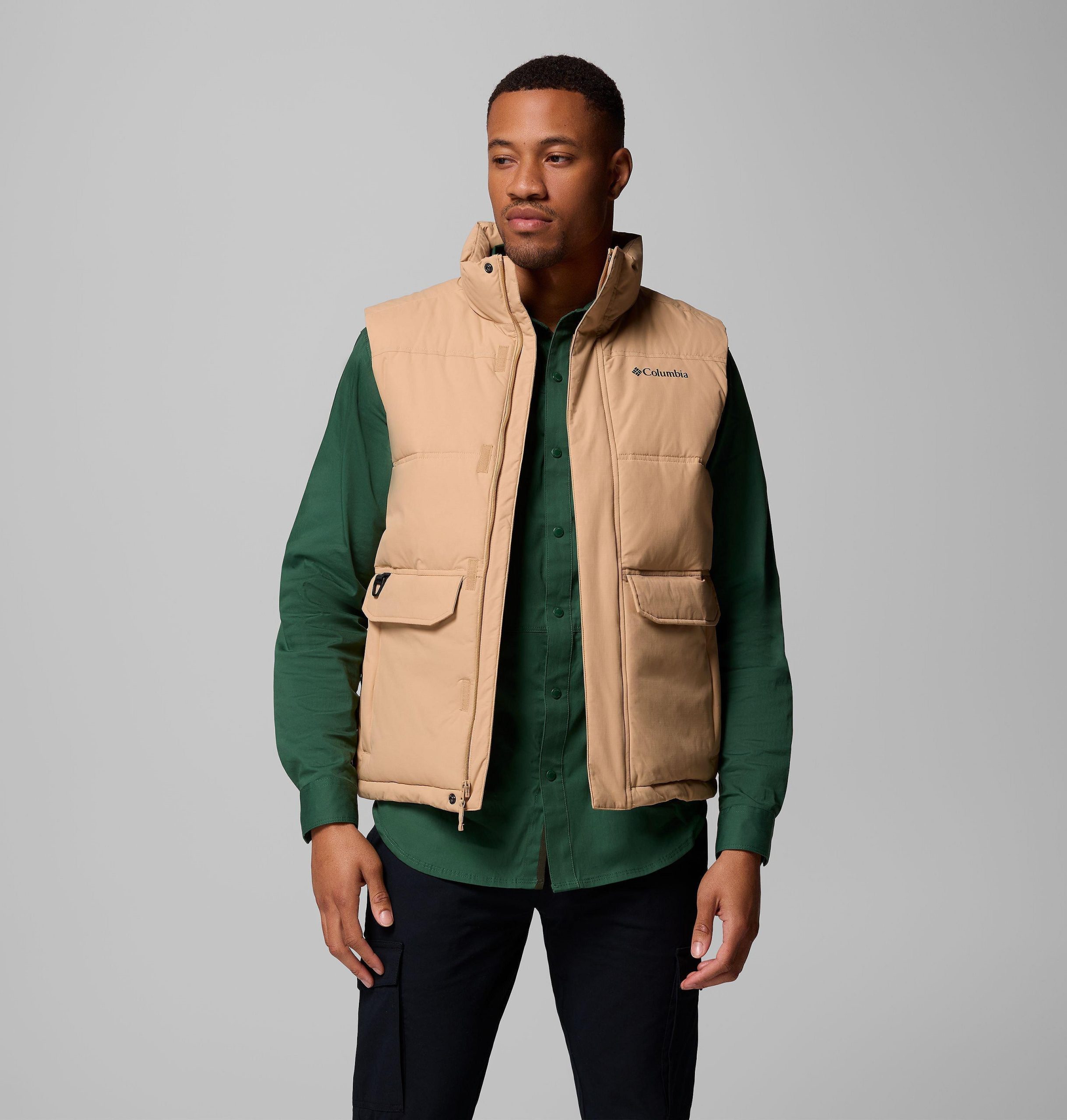 heren landroamer puffer vest