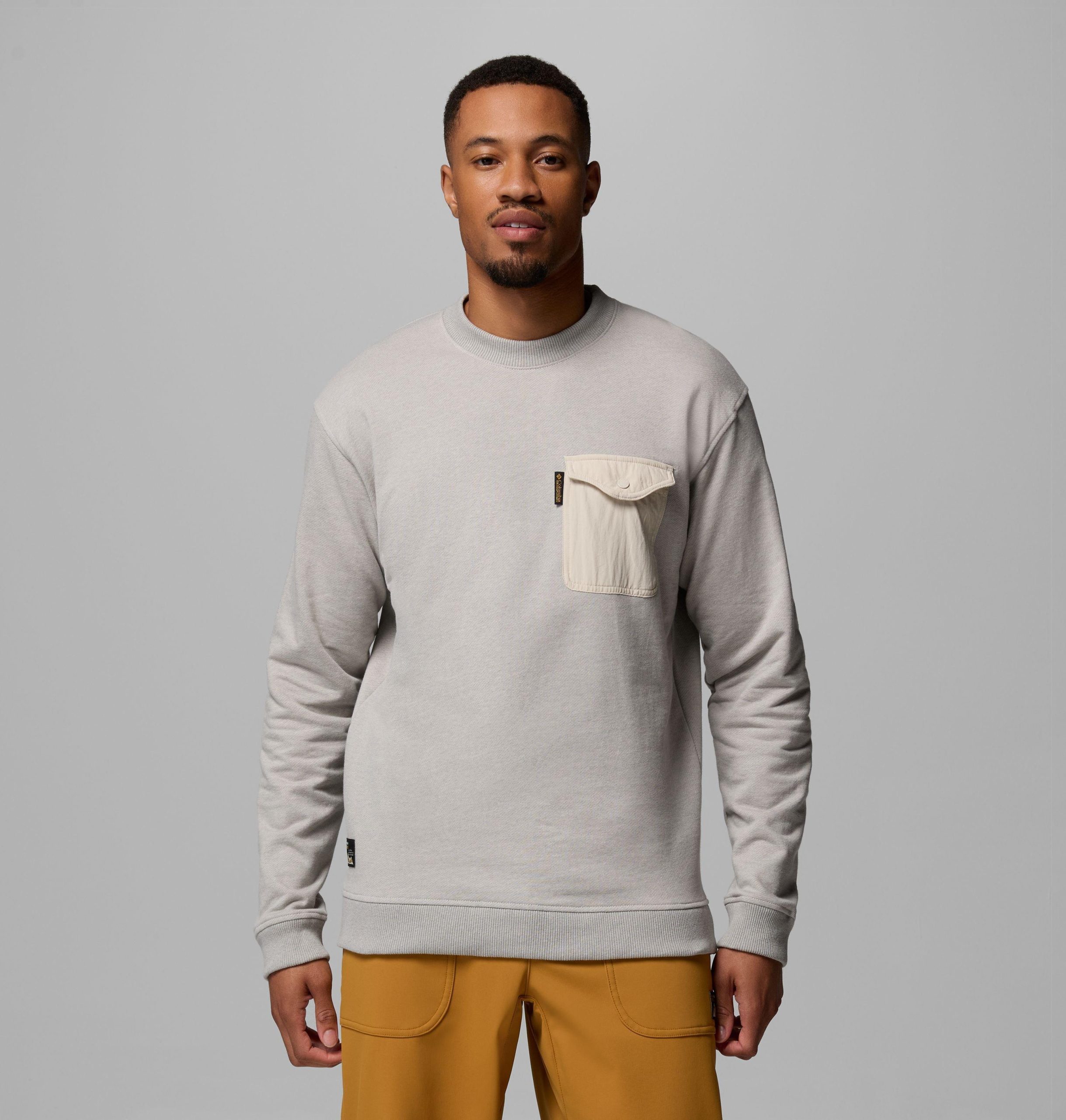 herenoverhemd met lange mouwen van high cascades french terry