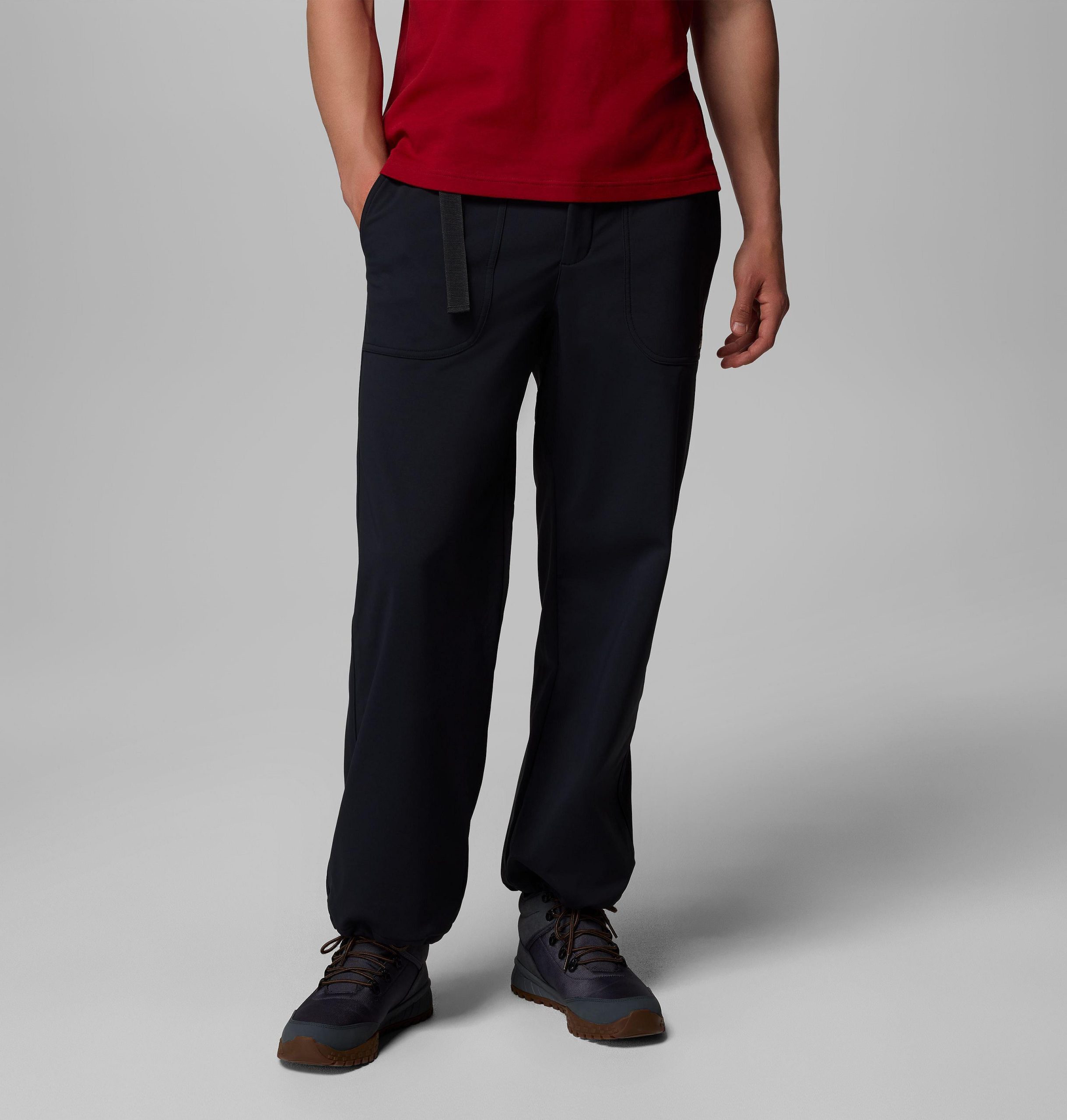 heren high cascades softshell broek