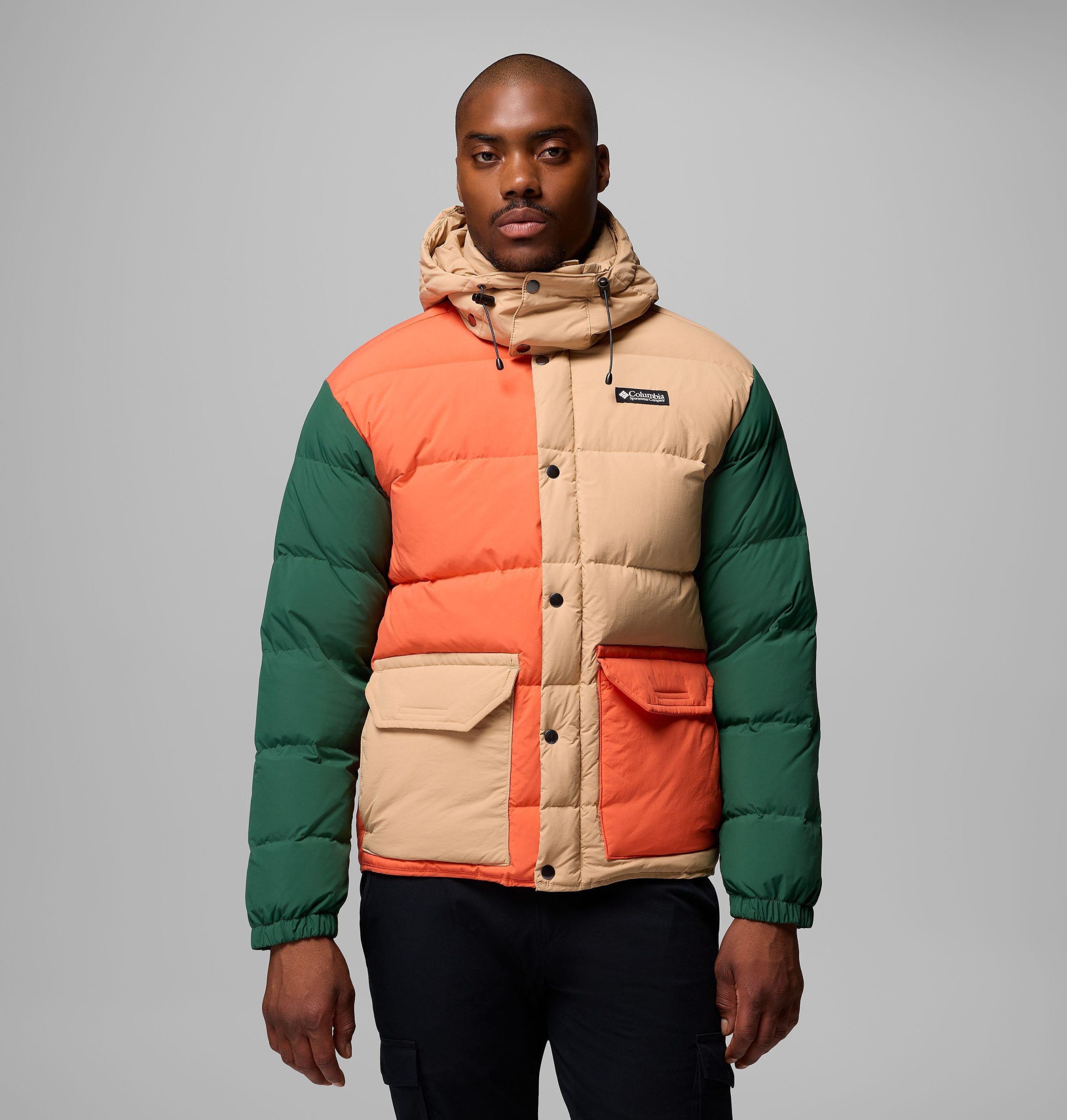 wallowa donsjack met capuchon voor heren