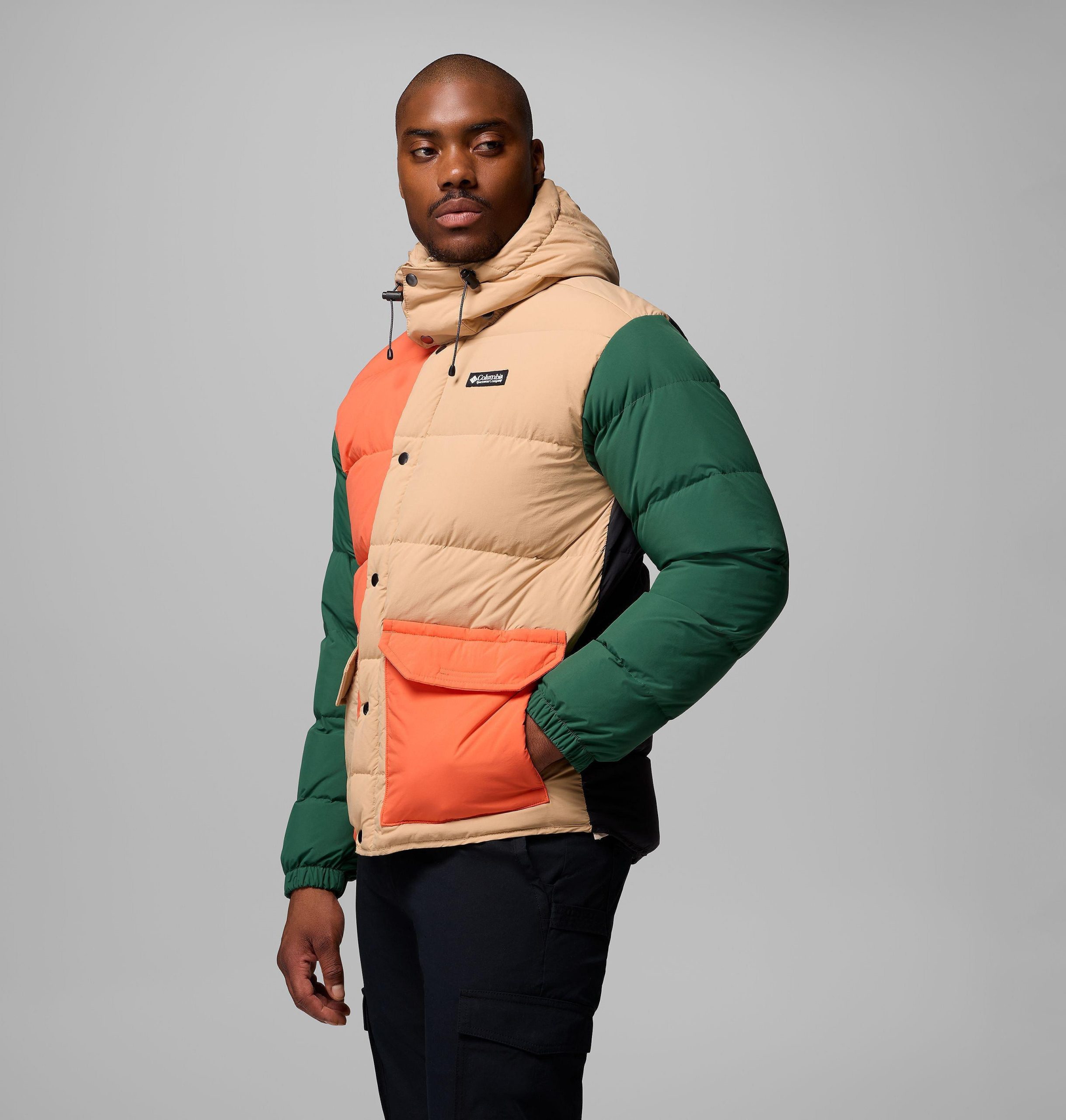 wallowa donsjack met capuchon voor heren