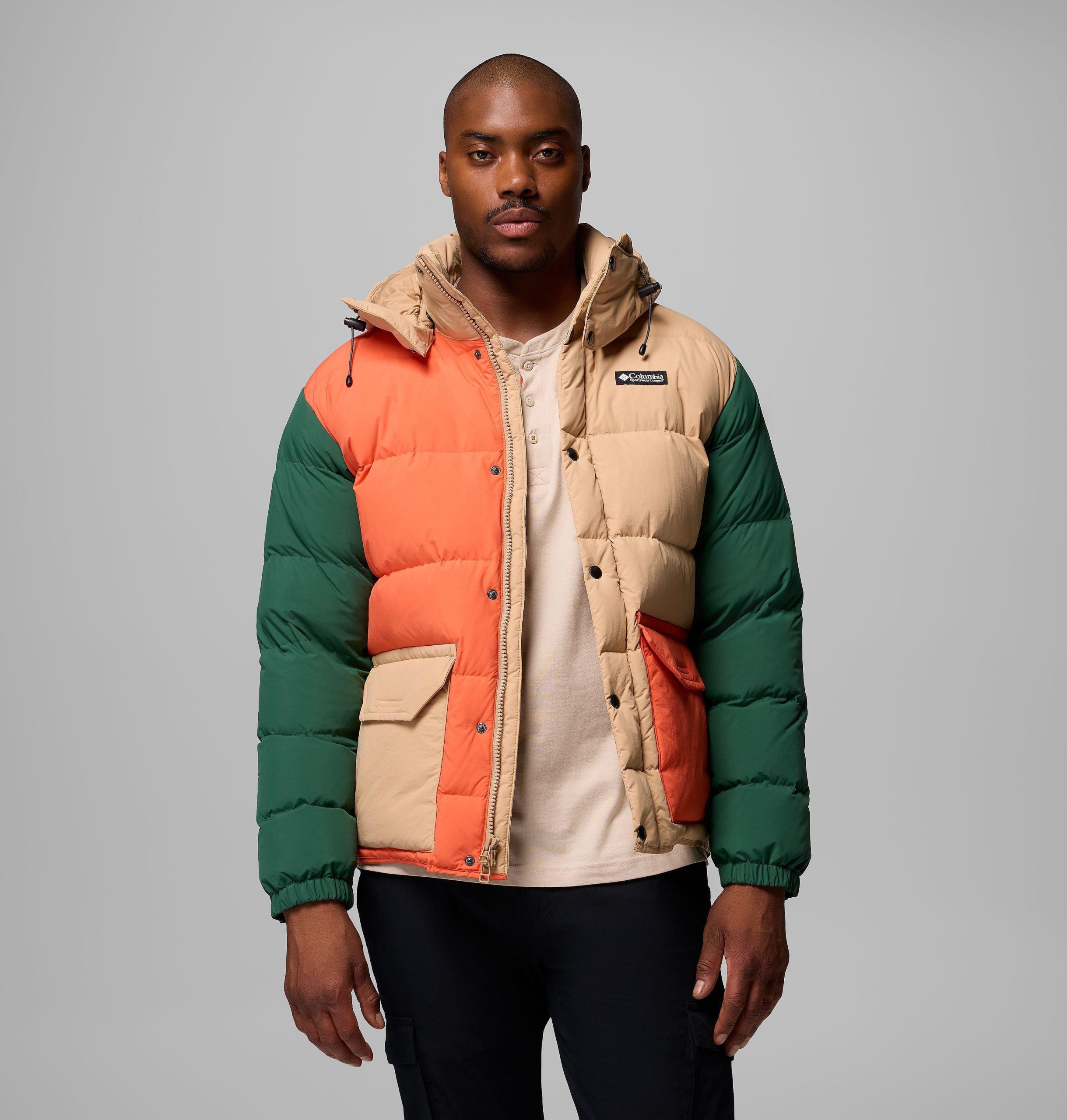 wallowa donsjack met capuchon voor heren