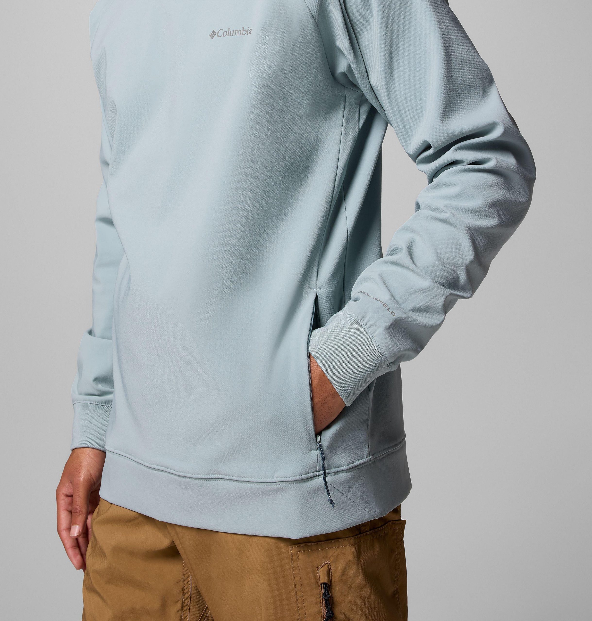 heren tech trail utility winter hoodie