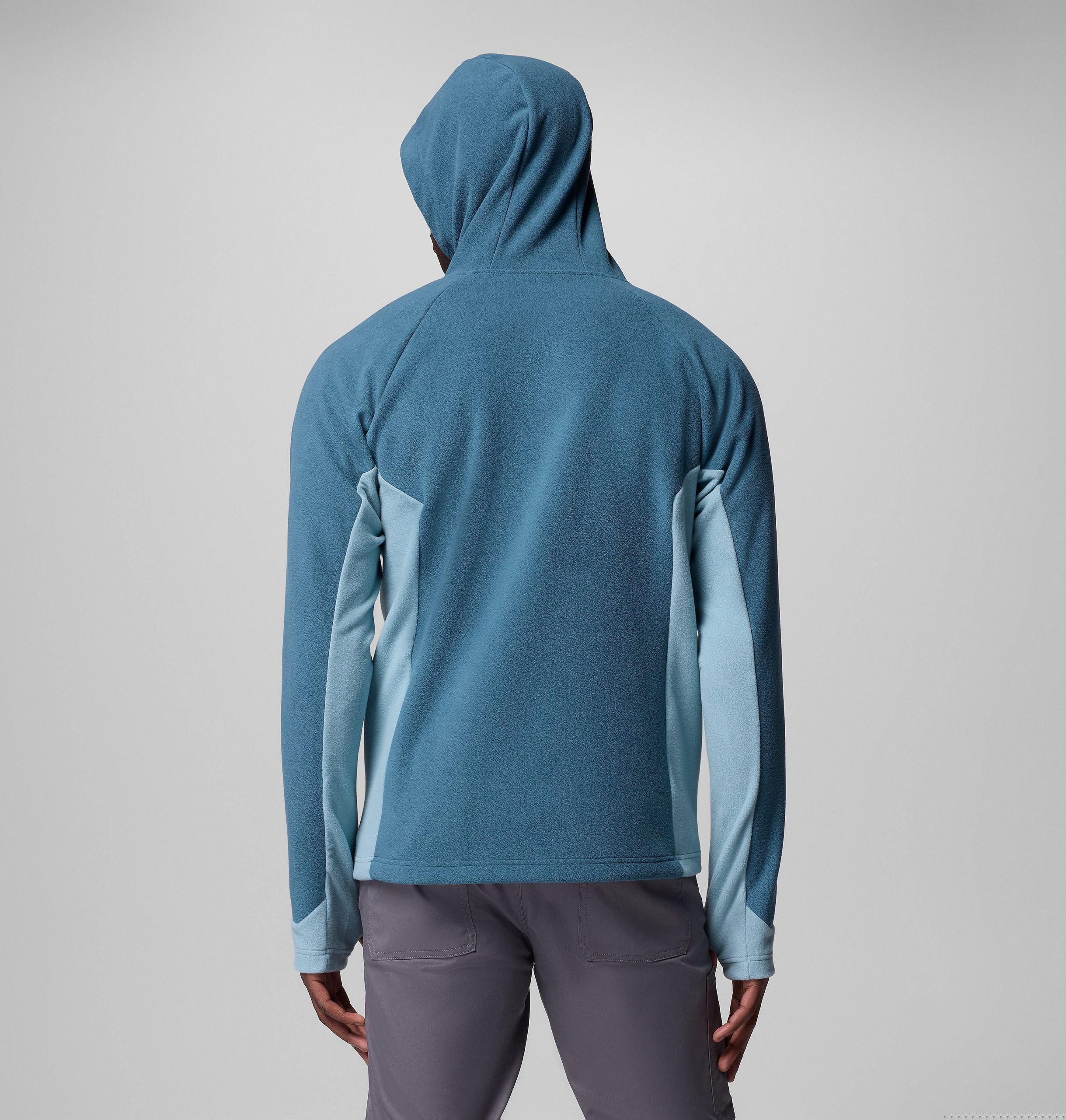 arctic peak fleecejack met capuchon en volledige ritssluiting voor heren