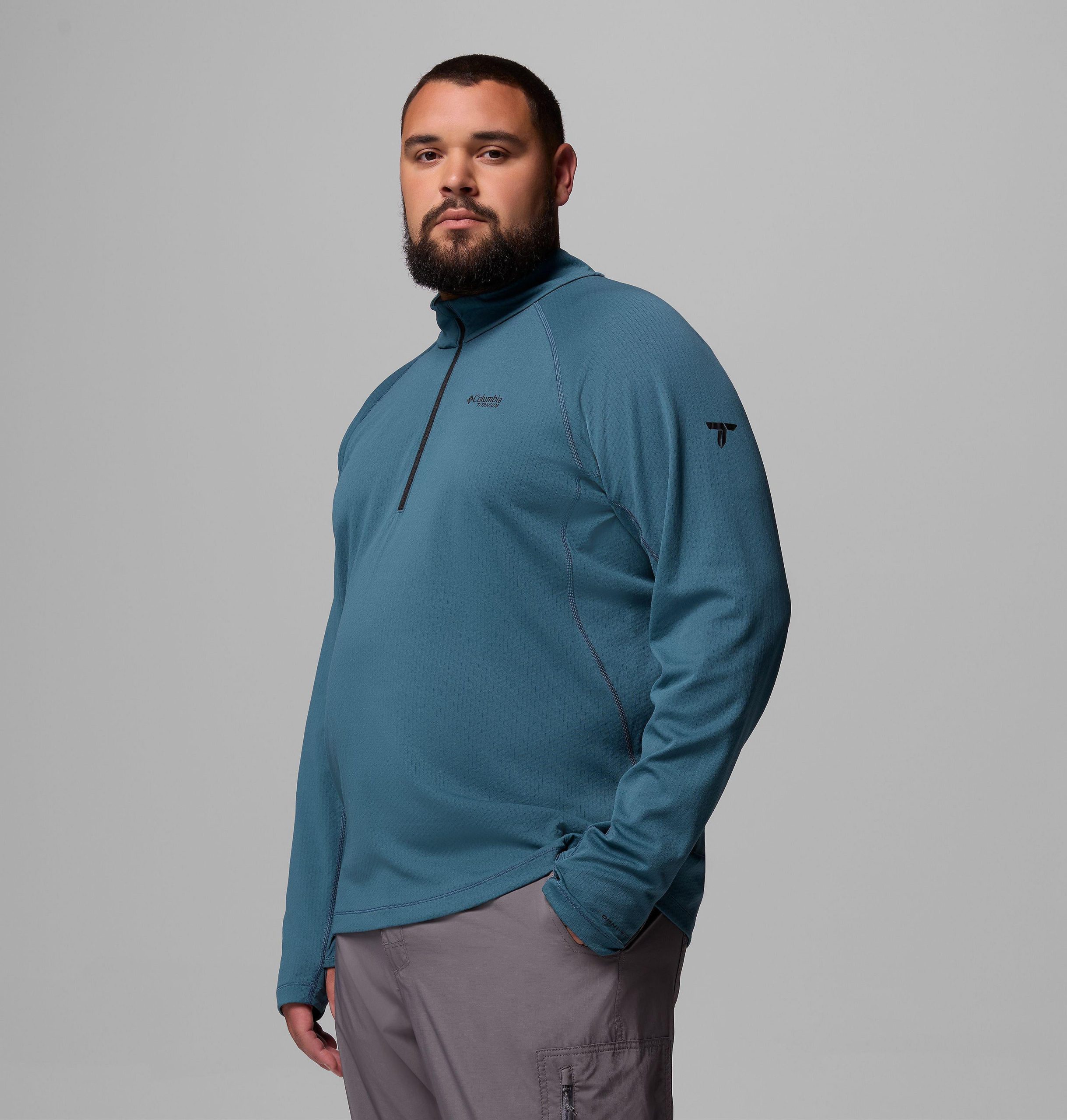 driventure half zip shirt voor heren - groot