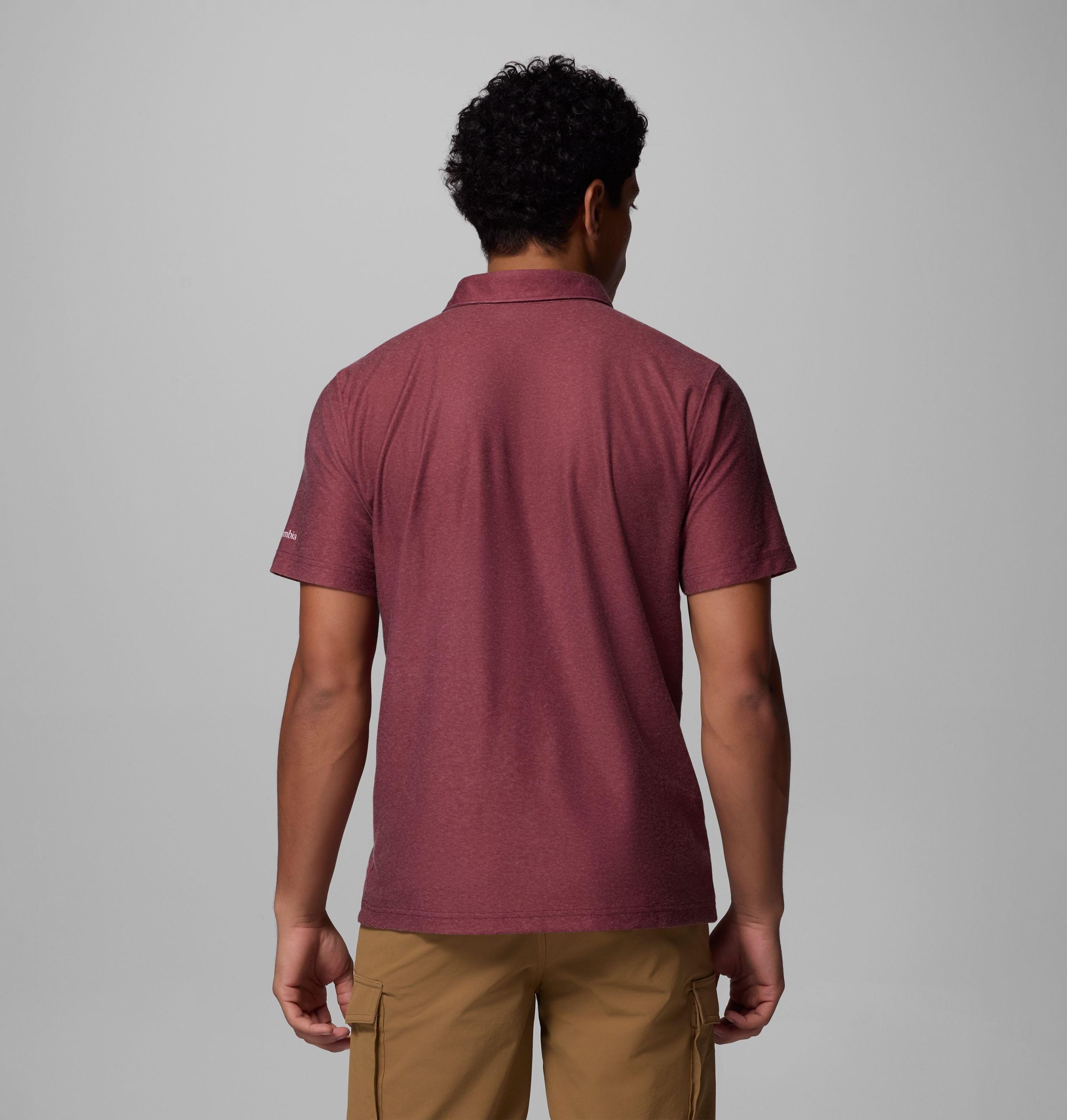 herenpolo met thistletown hills-print - virginia tech