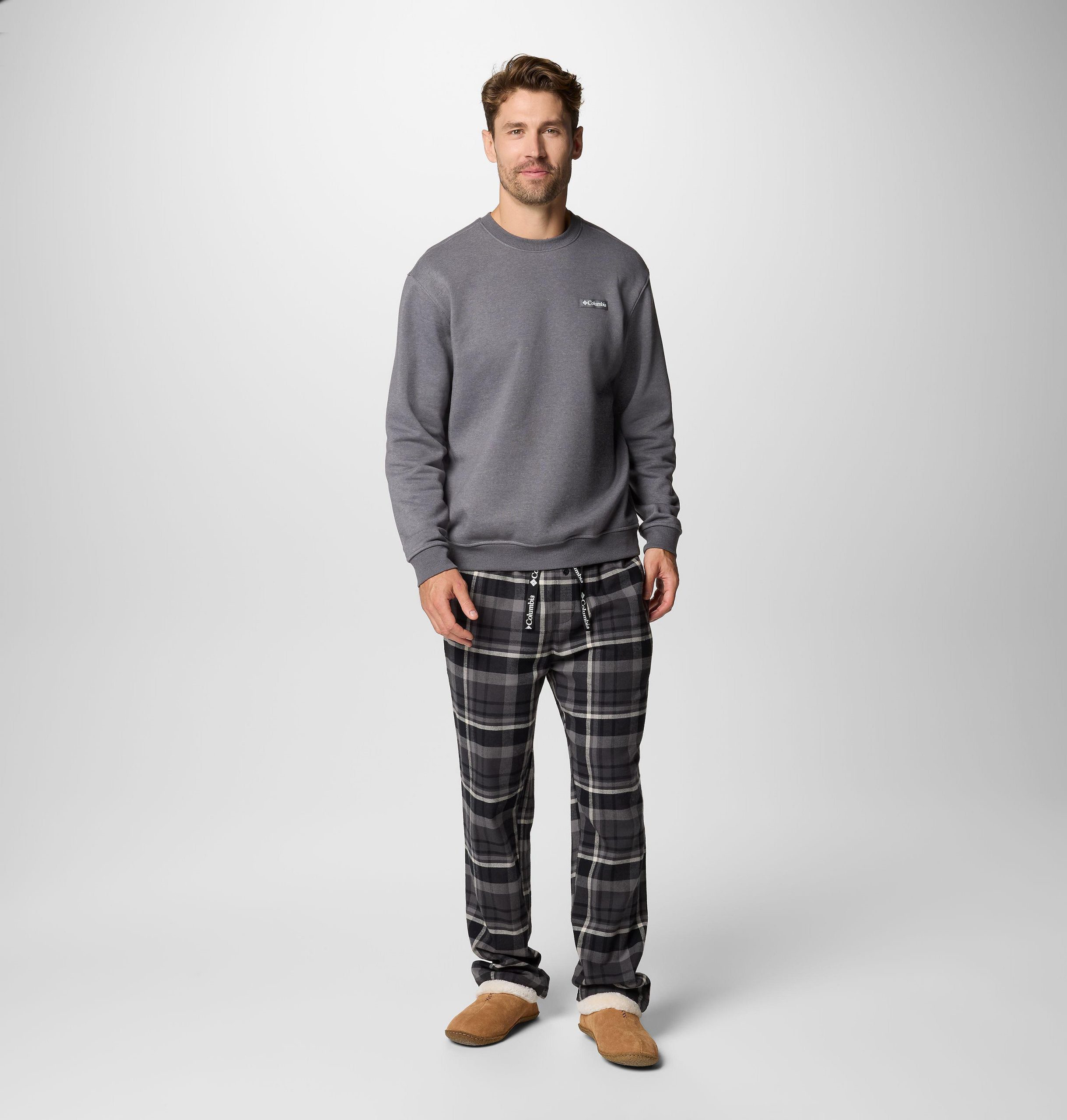 heren flanellen broek