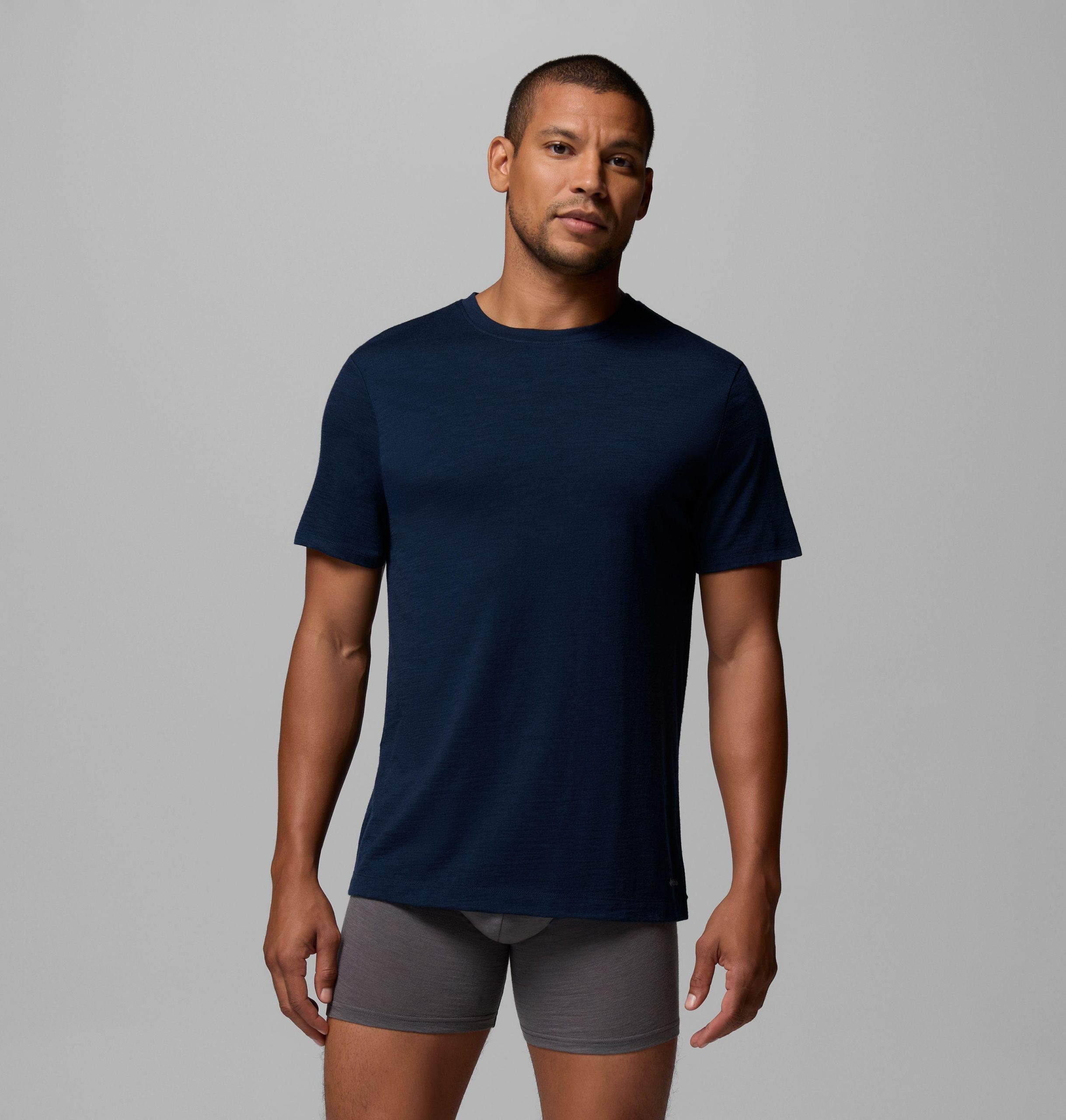 heren t-shirt van merinowol losse verpakking