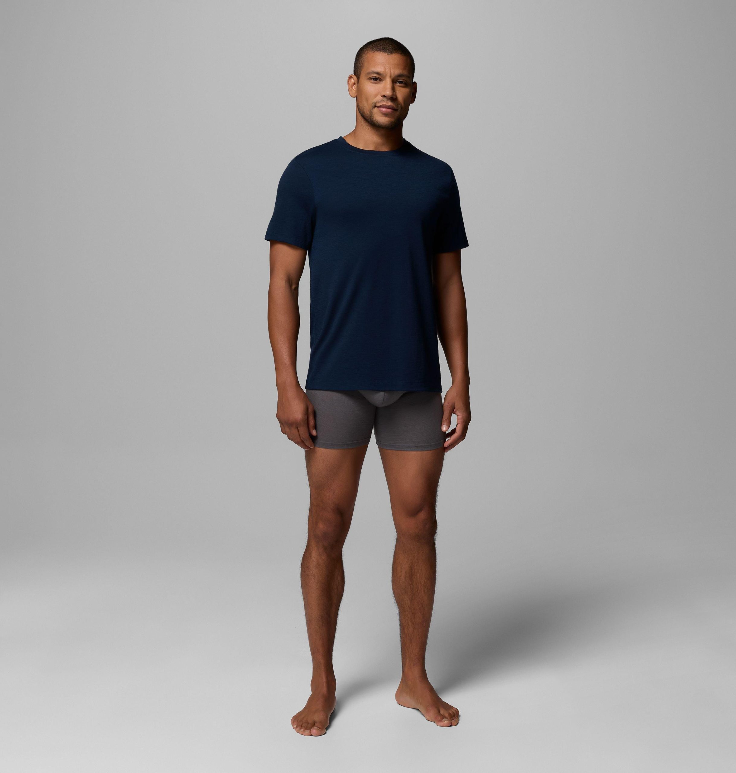 heren t-shirt van merinowol losse verpakking