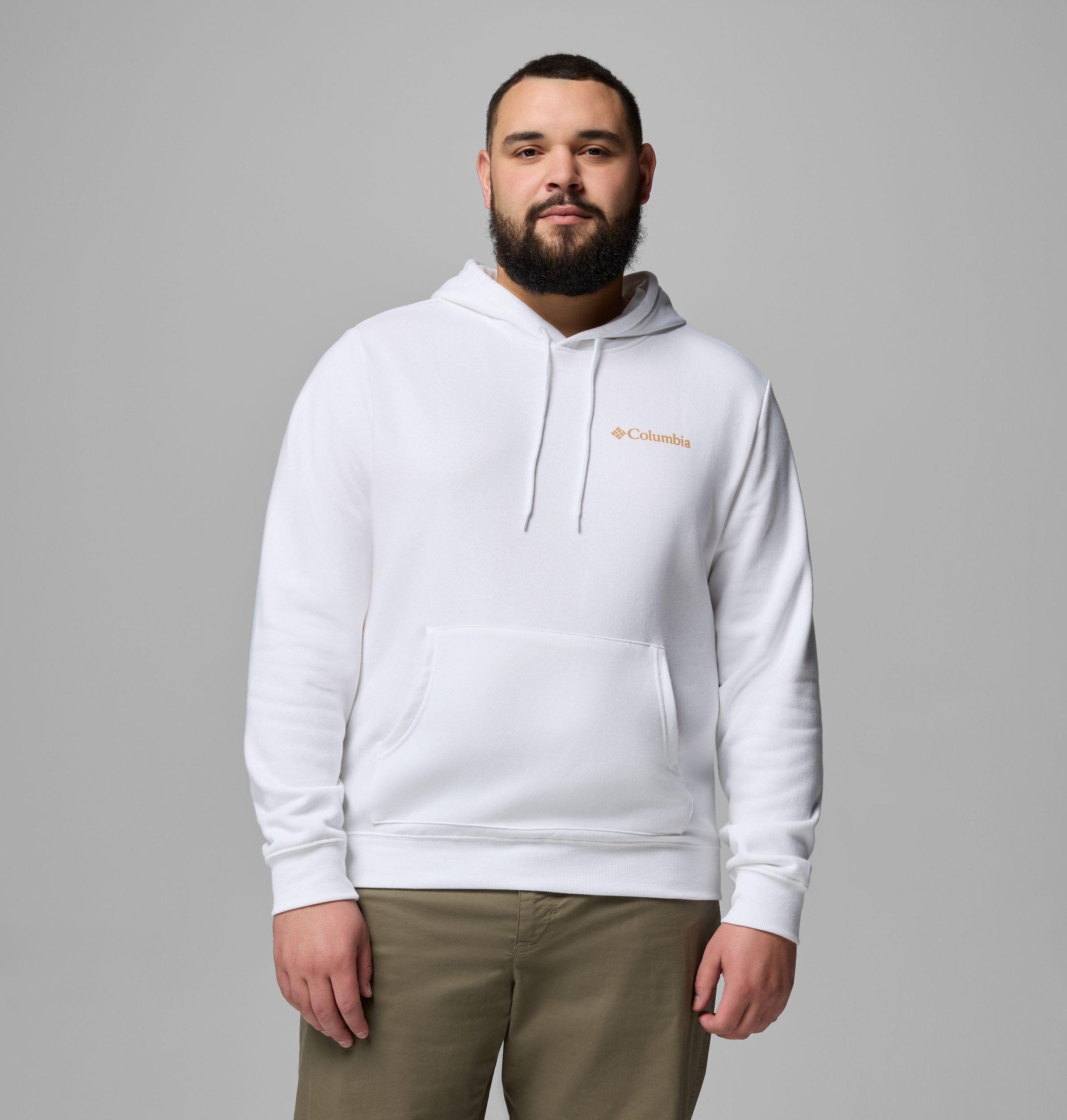 heren powder csc hoodie - groot